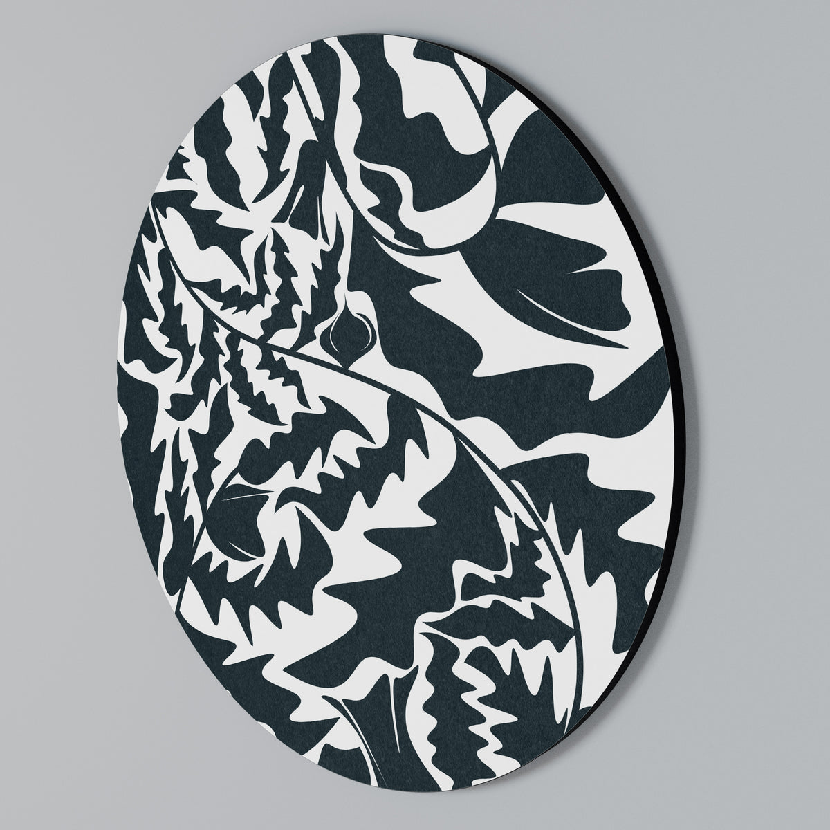 ETHEREAL ORNAMENT Rundes Wandbild