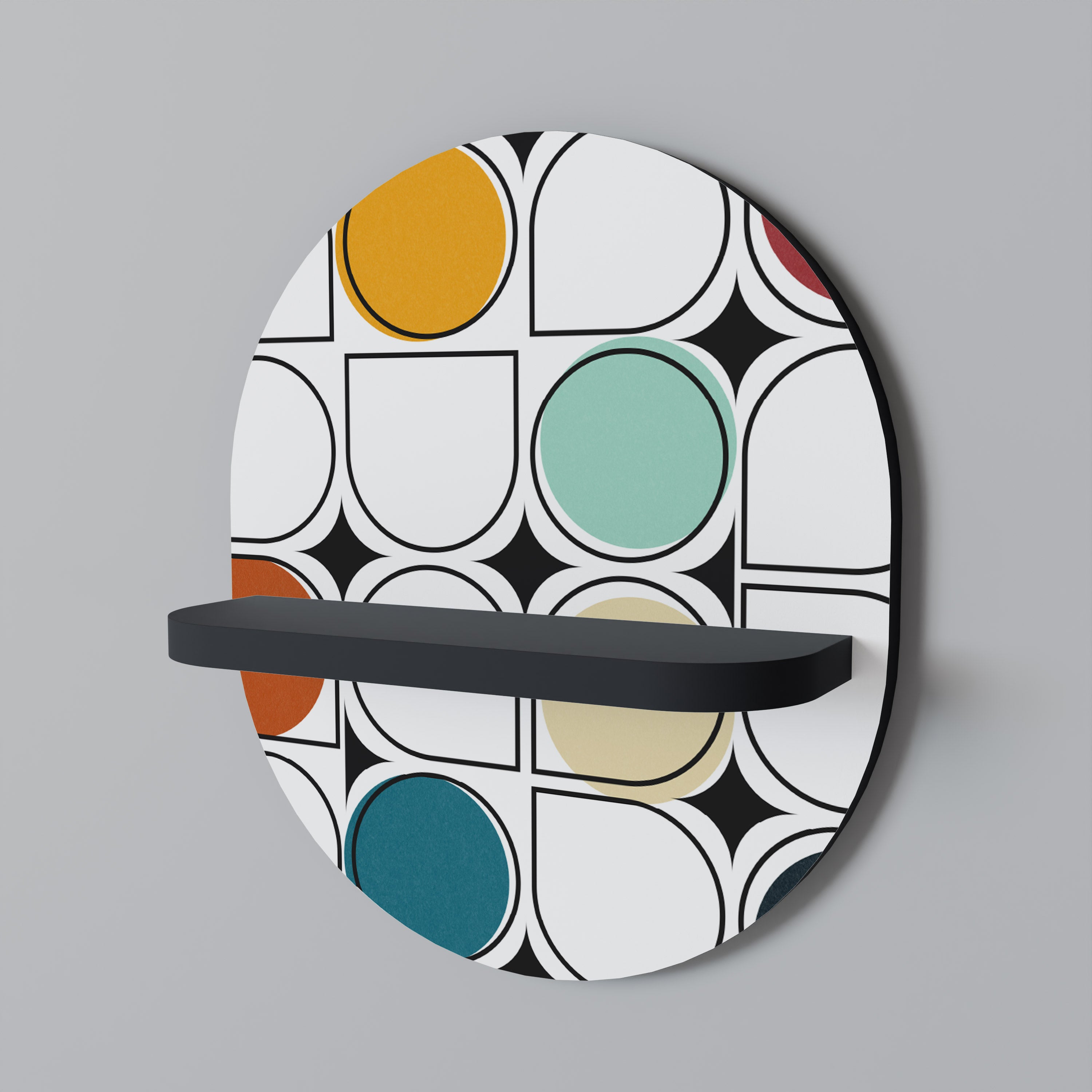 HUE HARMONY Decorative Art Shelf