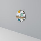 HUE HARMONY Decorative Art Shelf