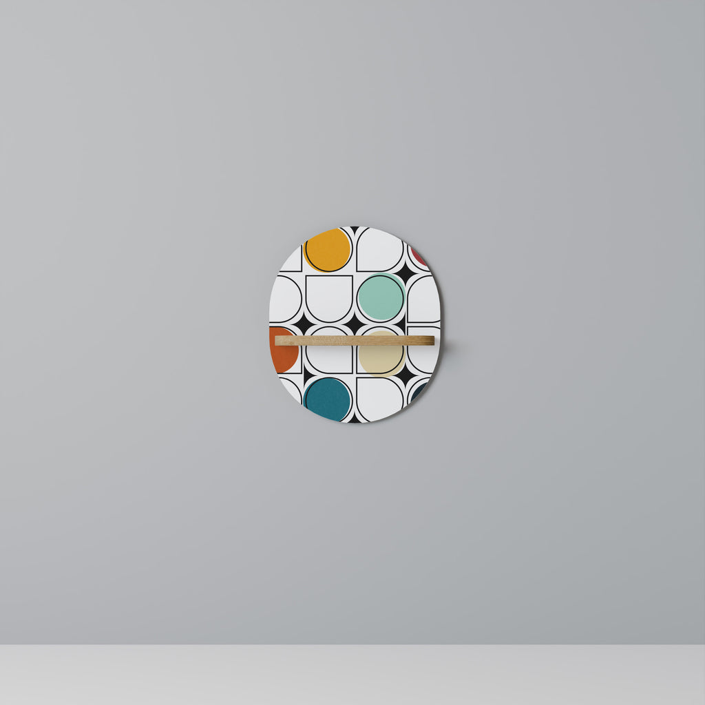 HUE HARMONY Decorative Art Shelf