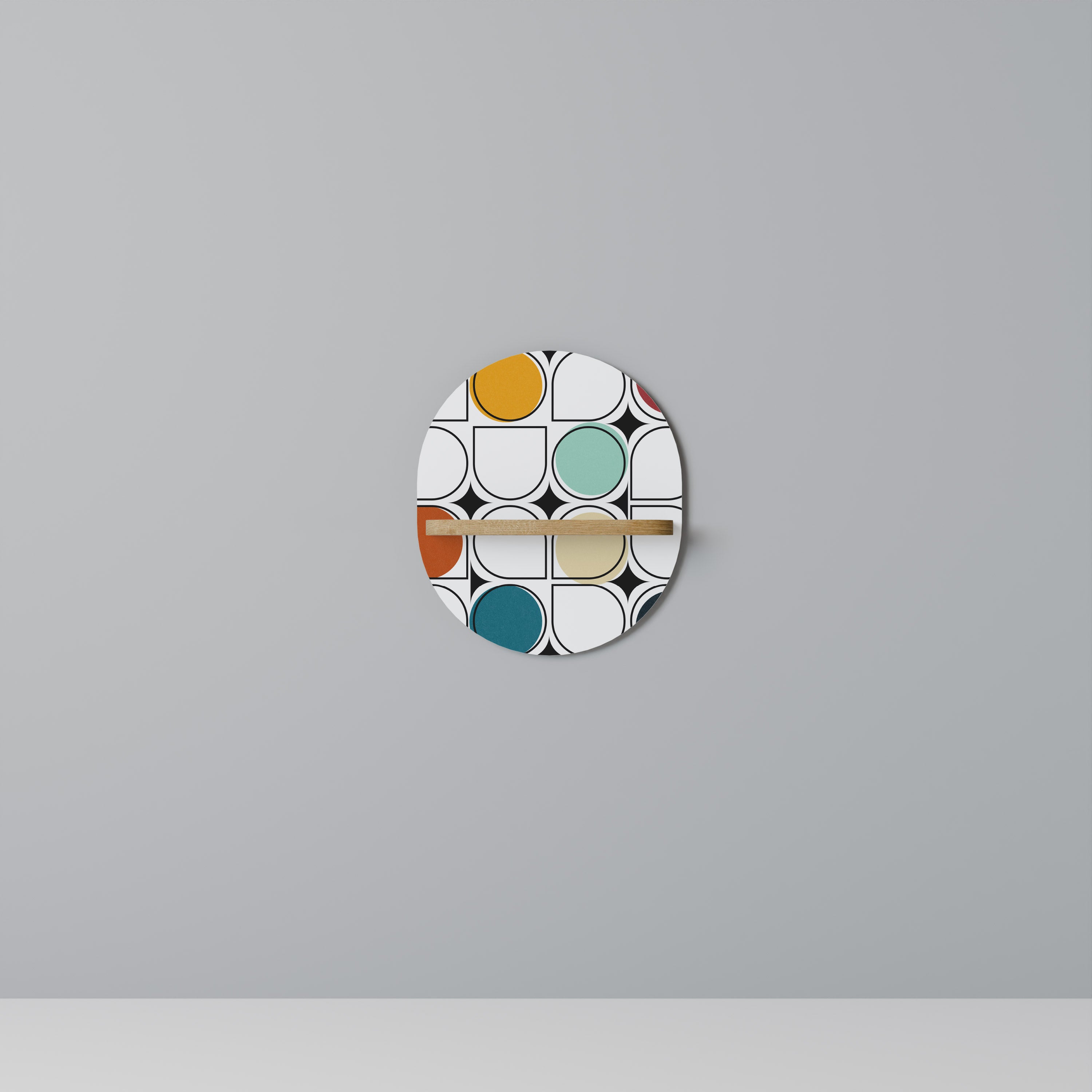 HUE HARMONY Decorative Art Shelf