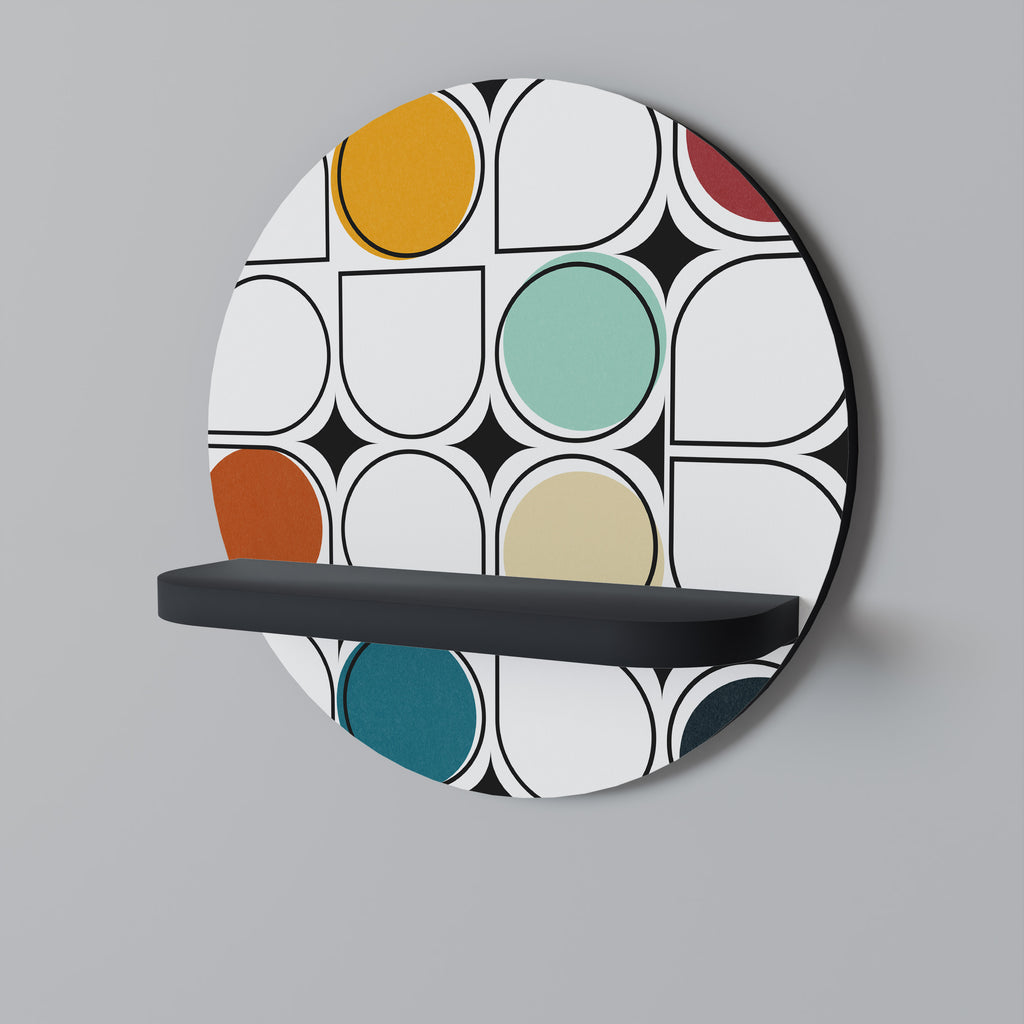 HUE HARMONY Decorative Art Shelf