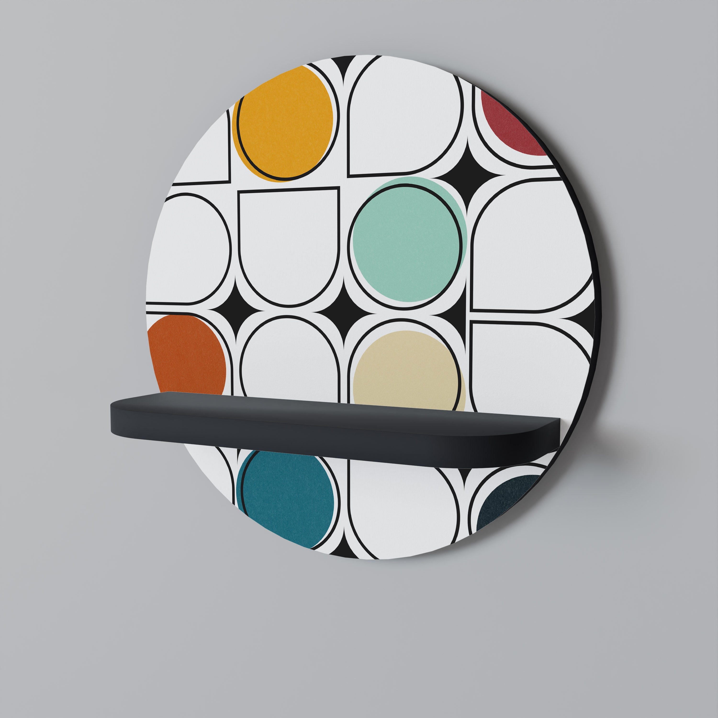 HUE HARMONY Decorative Art Shelf