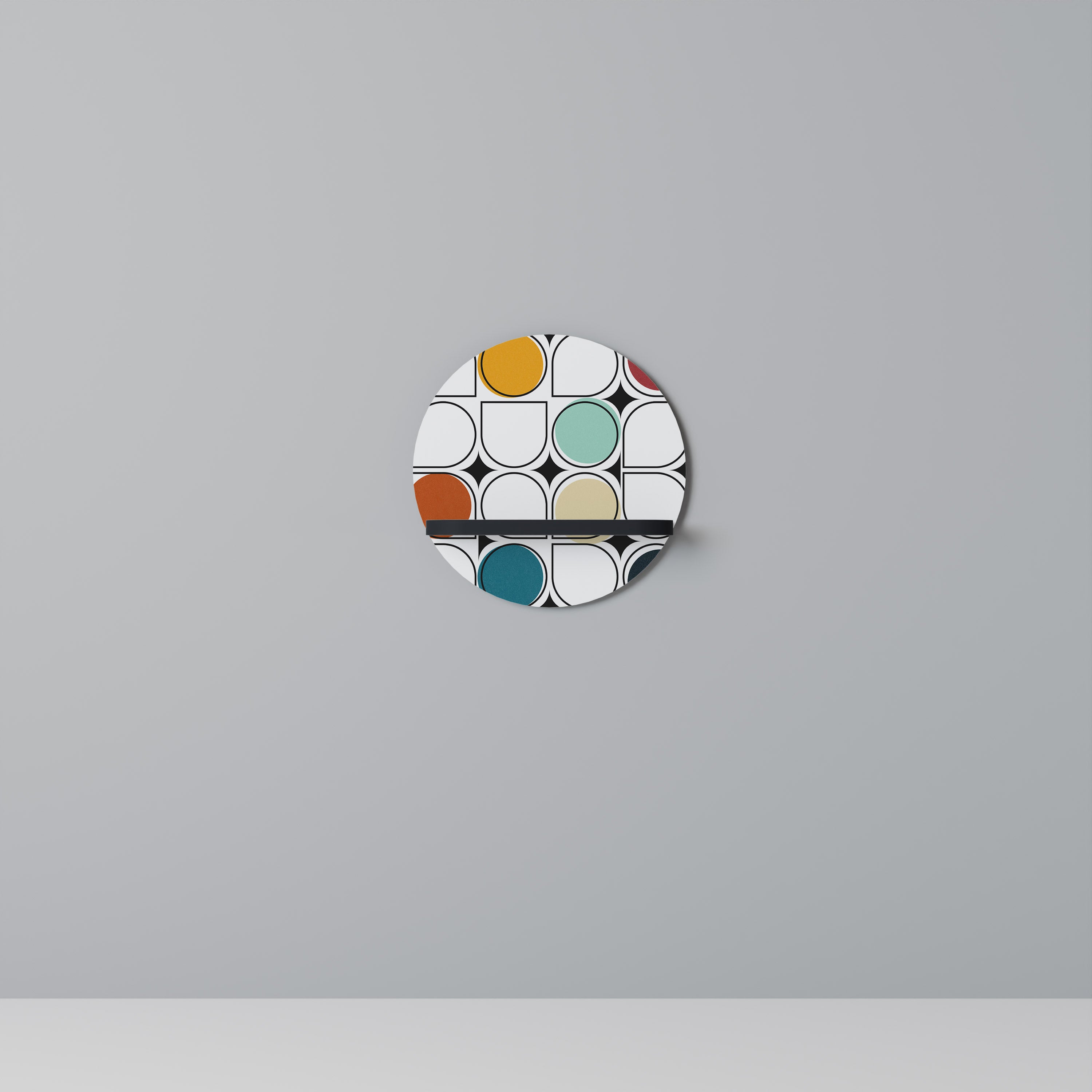 HUE HARMONY Decorative Art Shelf