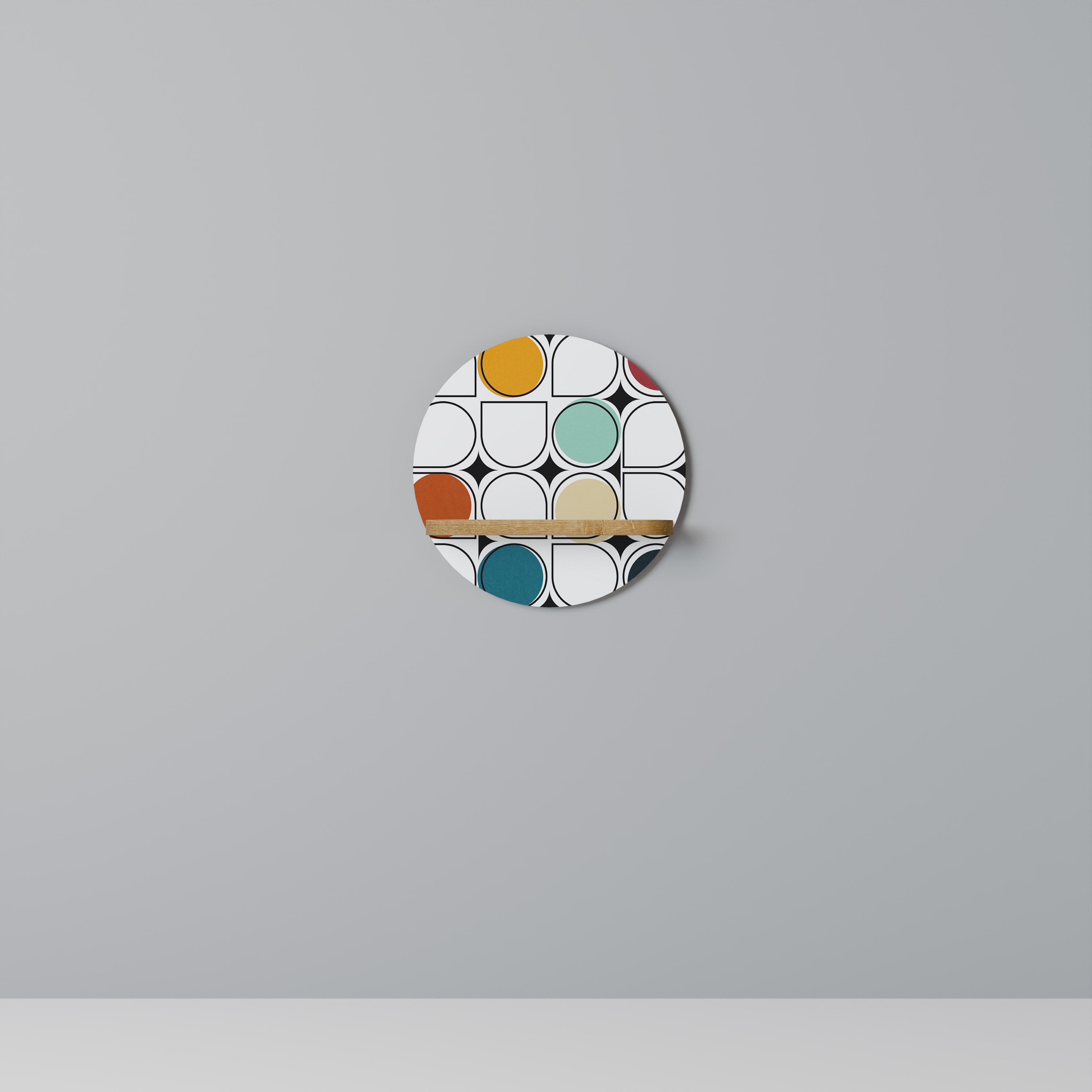 HUE HARMONY Decorative Art Shelf