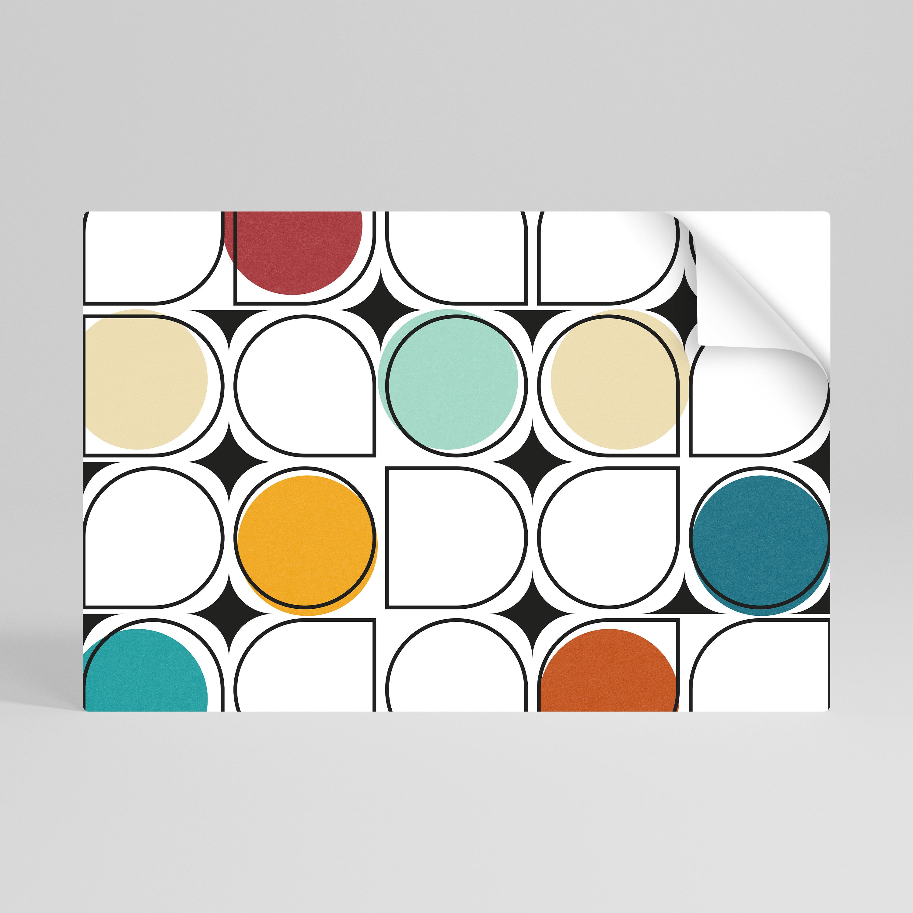 HUE HARMONY Póster adhesivo horizontal