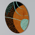 GEODE GLIMMER Round Wall Art