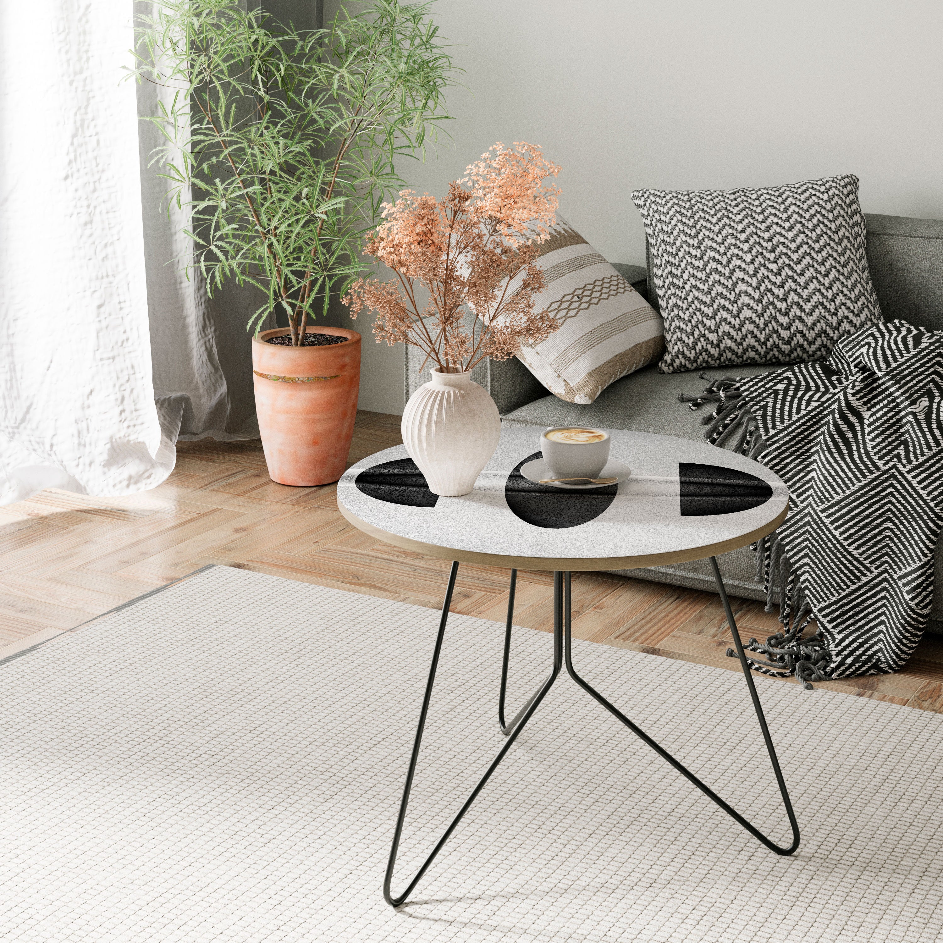 OBSIDIAN ODYSSEY Τραπεζάκι σαλονιού