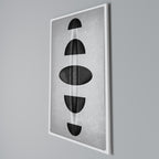 OBSIDIAN ODYSSEY Vertical Canvas Print