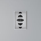 OBSIDIAN ODYSSEY Vertical Canvas Print