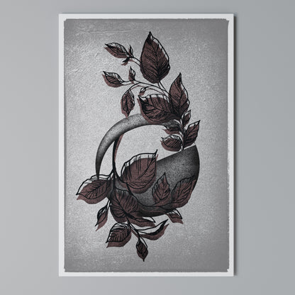 GRAPHIC WONDER Cuadro en lienzo vertical
