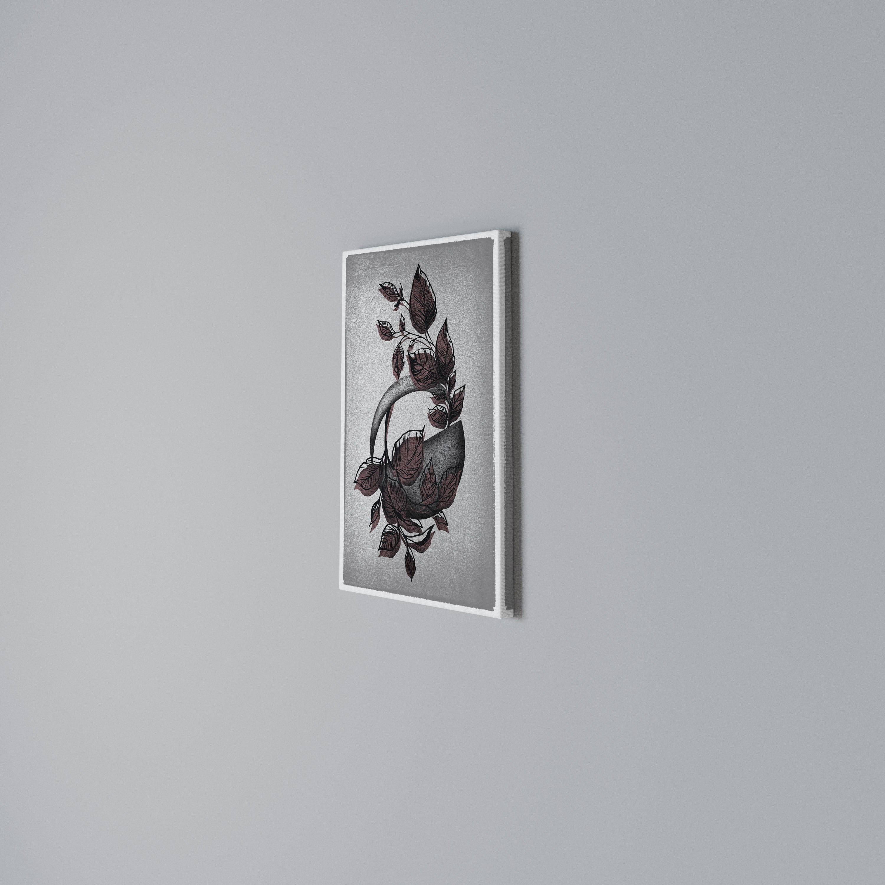 GRAPHIC WONDER Quadro em tela vertical