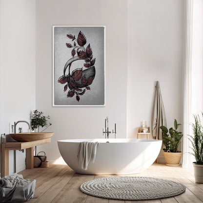 GRAPHIC WONDER Cuadro en lienzo vertical