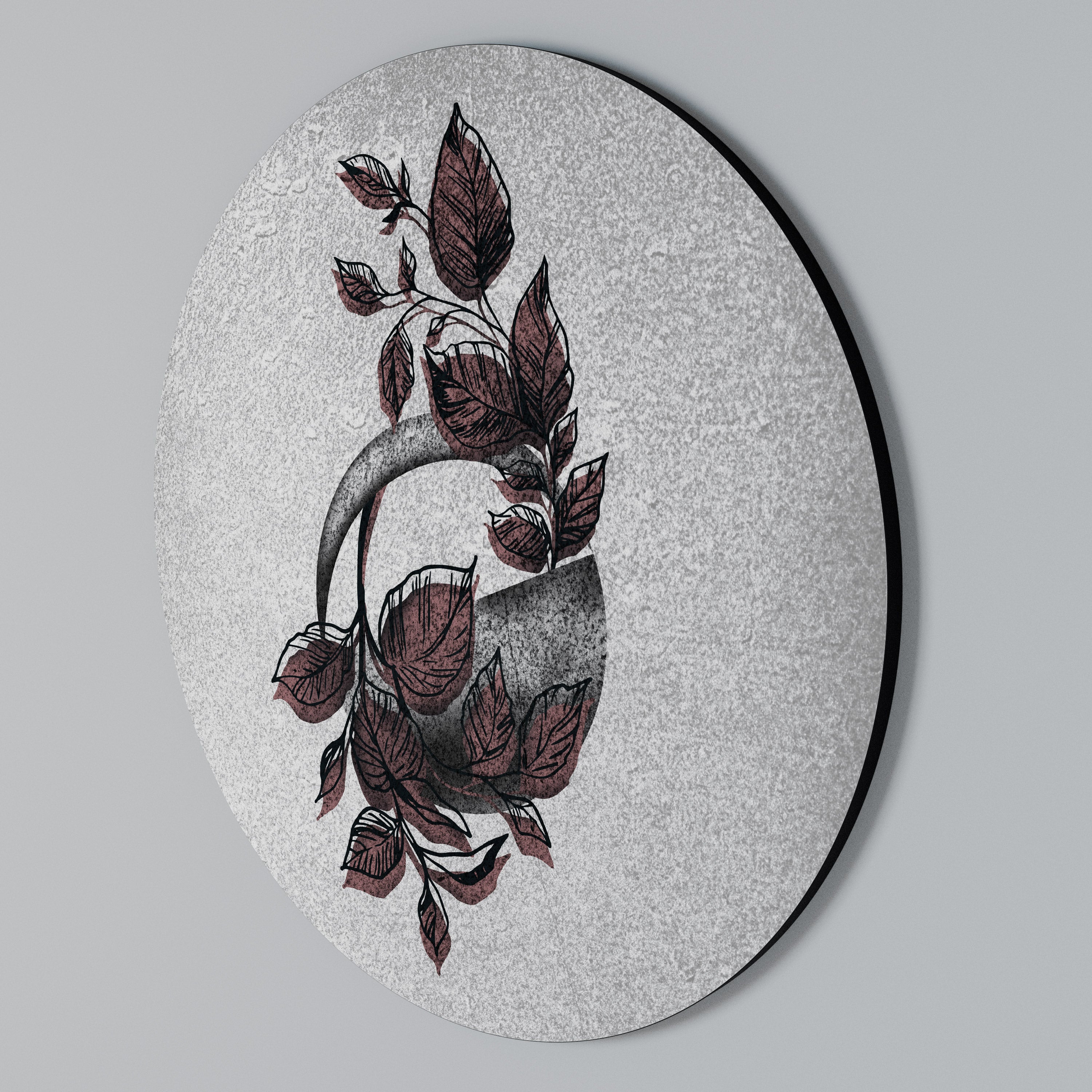 GRAPHIC WONDER Rundes Wandbild