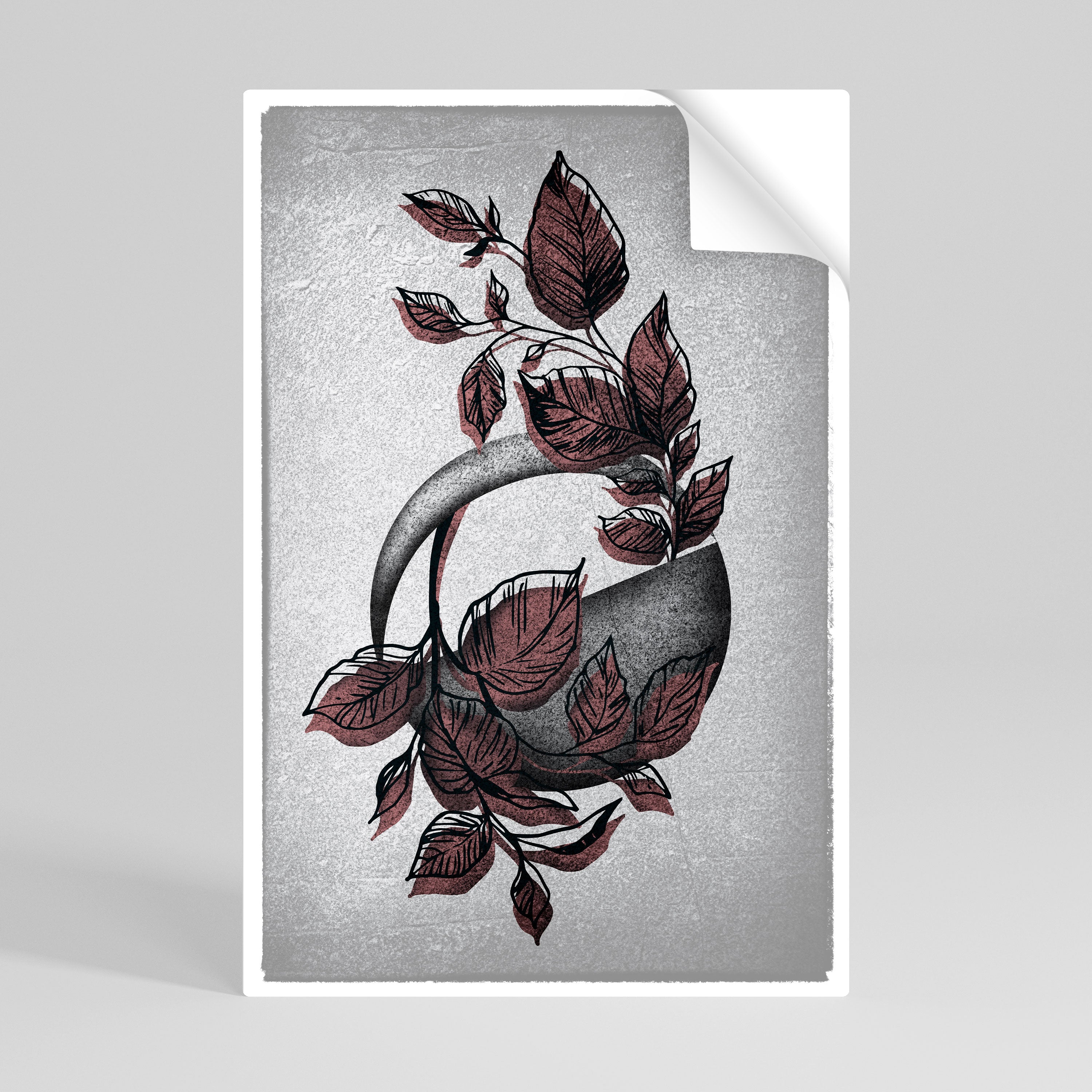 GRAPHIC WONDER Póster adhesivo vertical