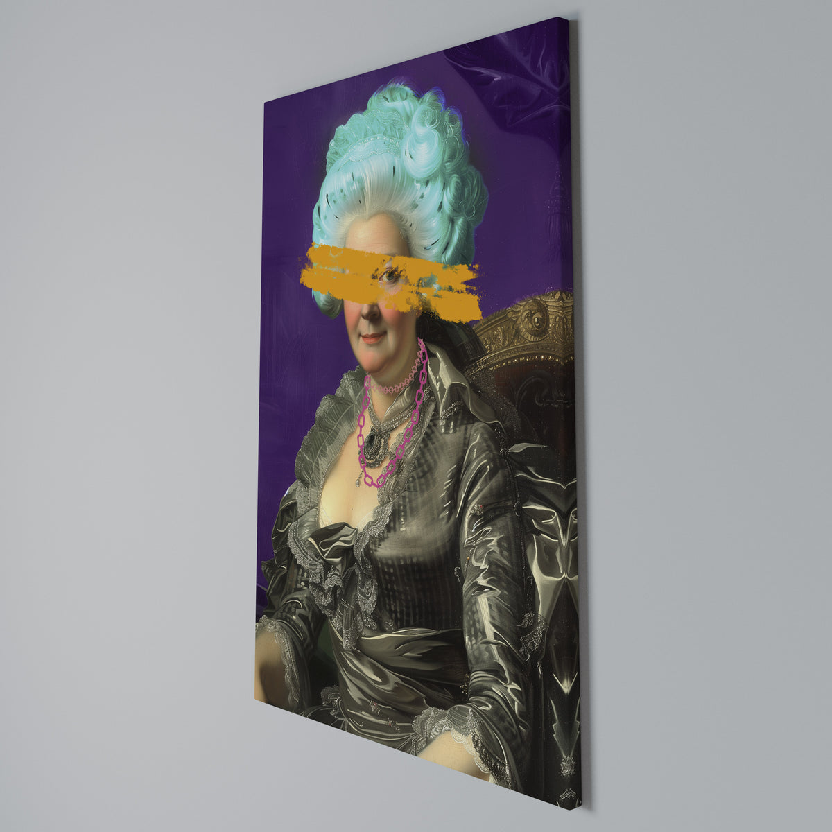 BAROQUE CHIC Vertical Canvas Print