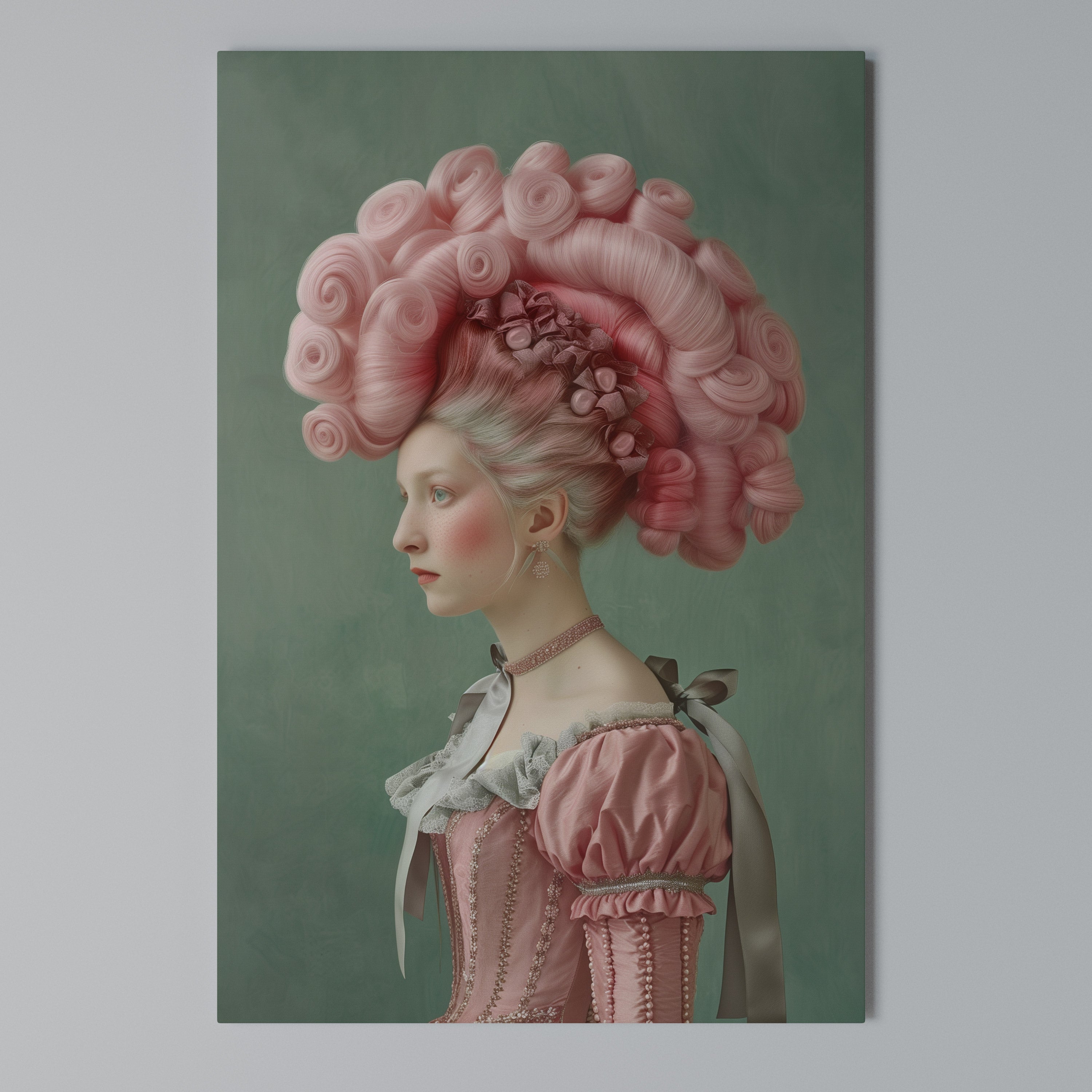 BAROQUE FUSION Quadro em tela vertical