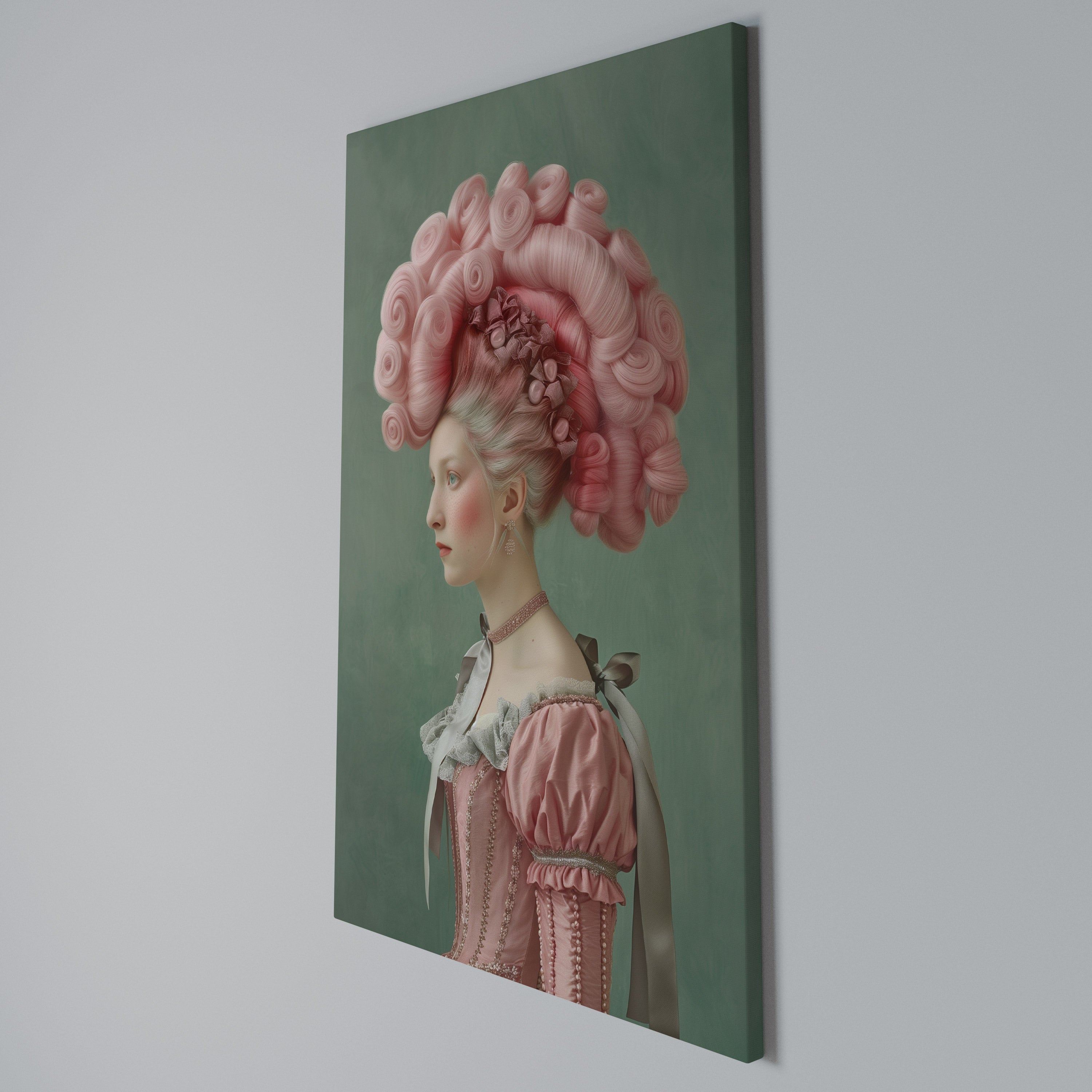 BAROQUE FUSION Quadro em tela vertical
