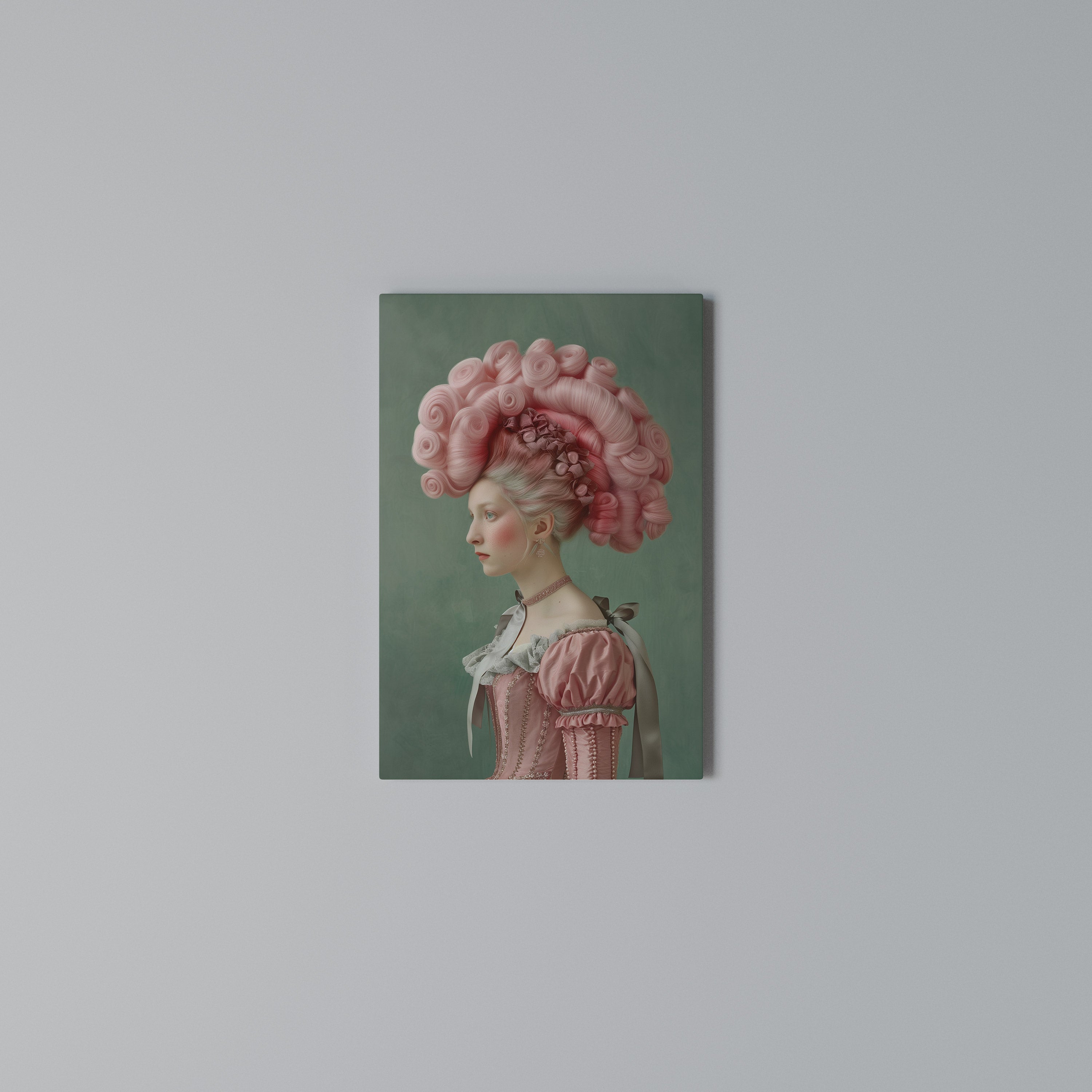BAROQUE FUSION Quadro em tela vertical
