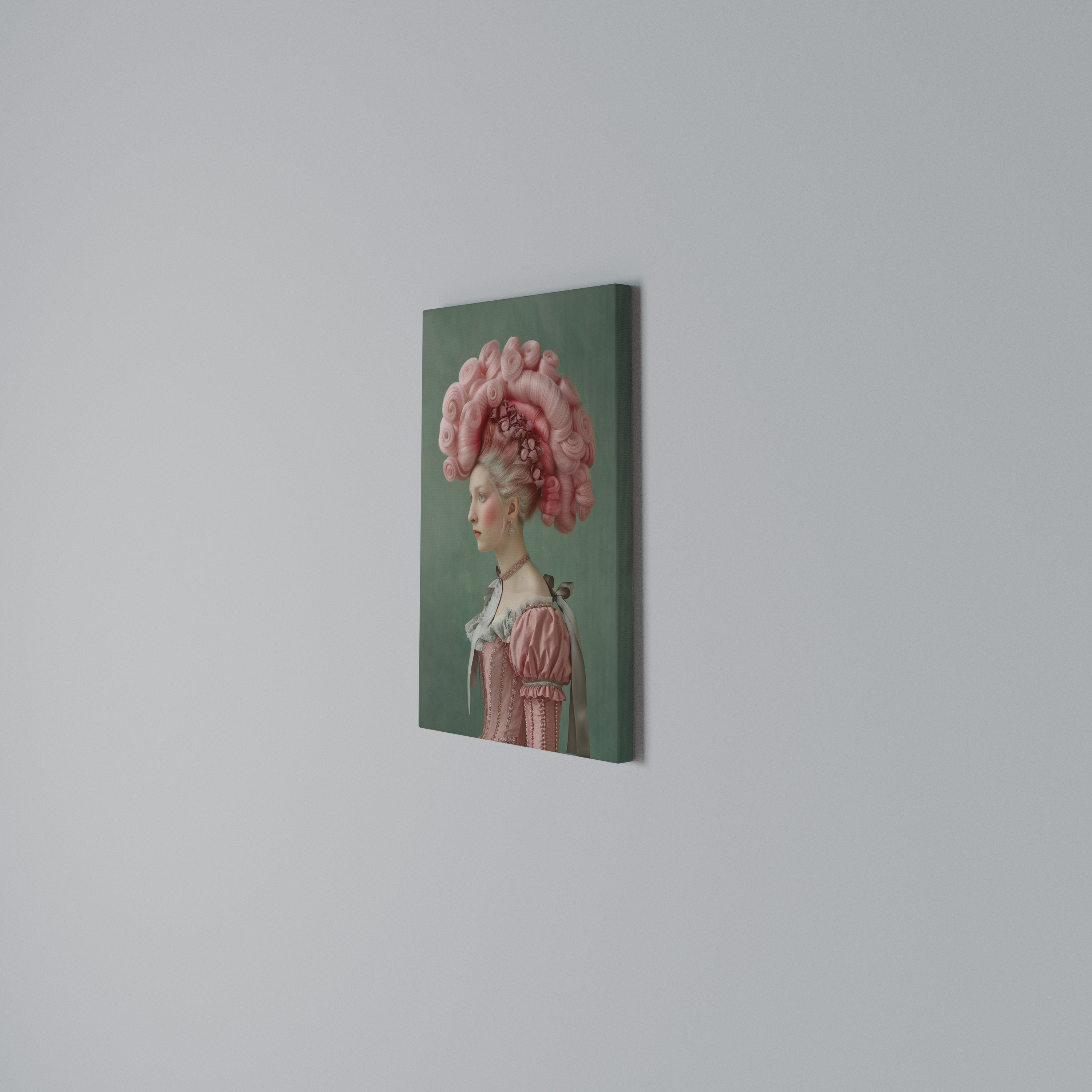 BAROQUE FUSION Quadro em tela vertical