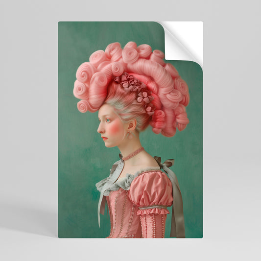 BAROQUE FUSION Självhäftande Vertikal Poster