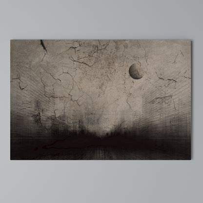 MOONBEAM THOUGHTS Horizontal Canvas Print
