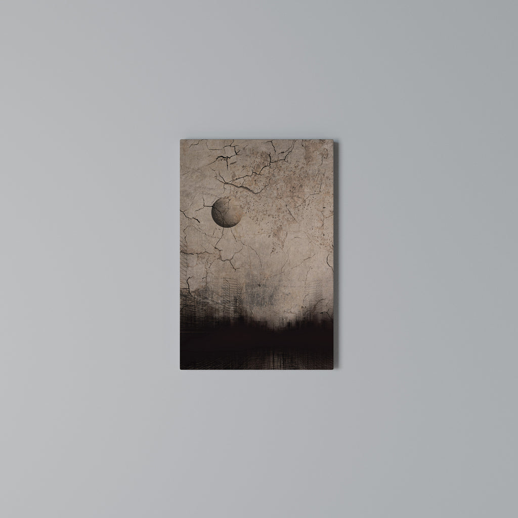 MOONBEAM THOUGHTS Vertical Canvas Print