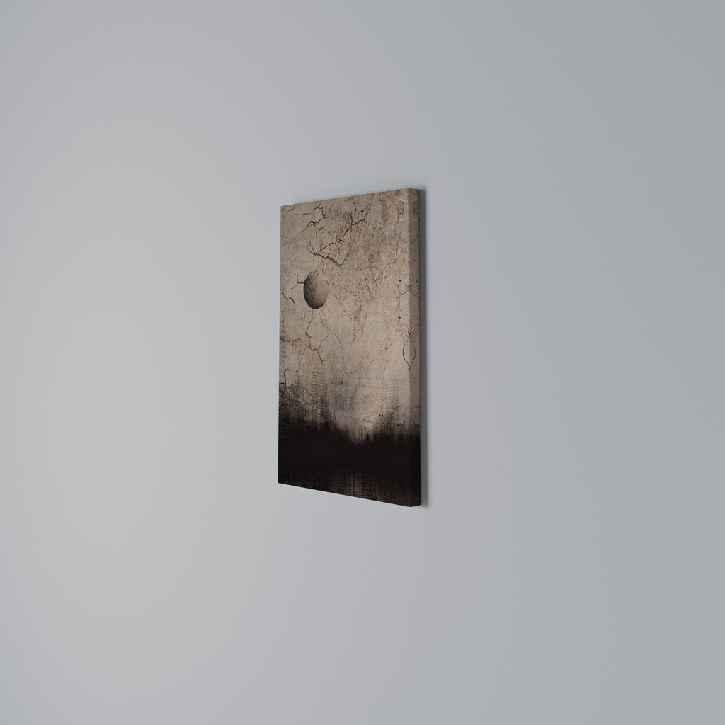 MOONBEAM THOUGHTS Vertical Canvas Print