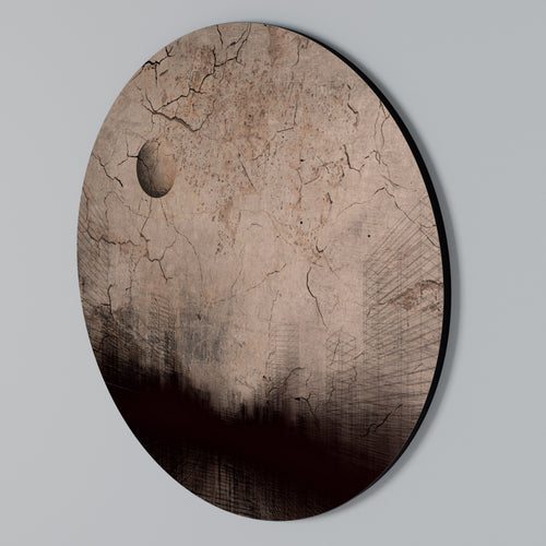 MOONBEAM THOUGHTS Rund väggdekor