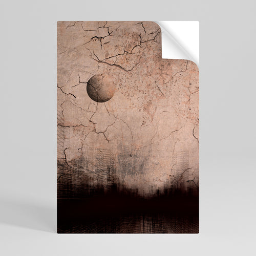 MOONBEAM THOUGHTS Självhäftande Vertikal Poster