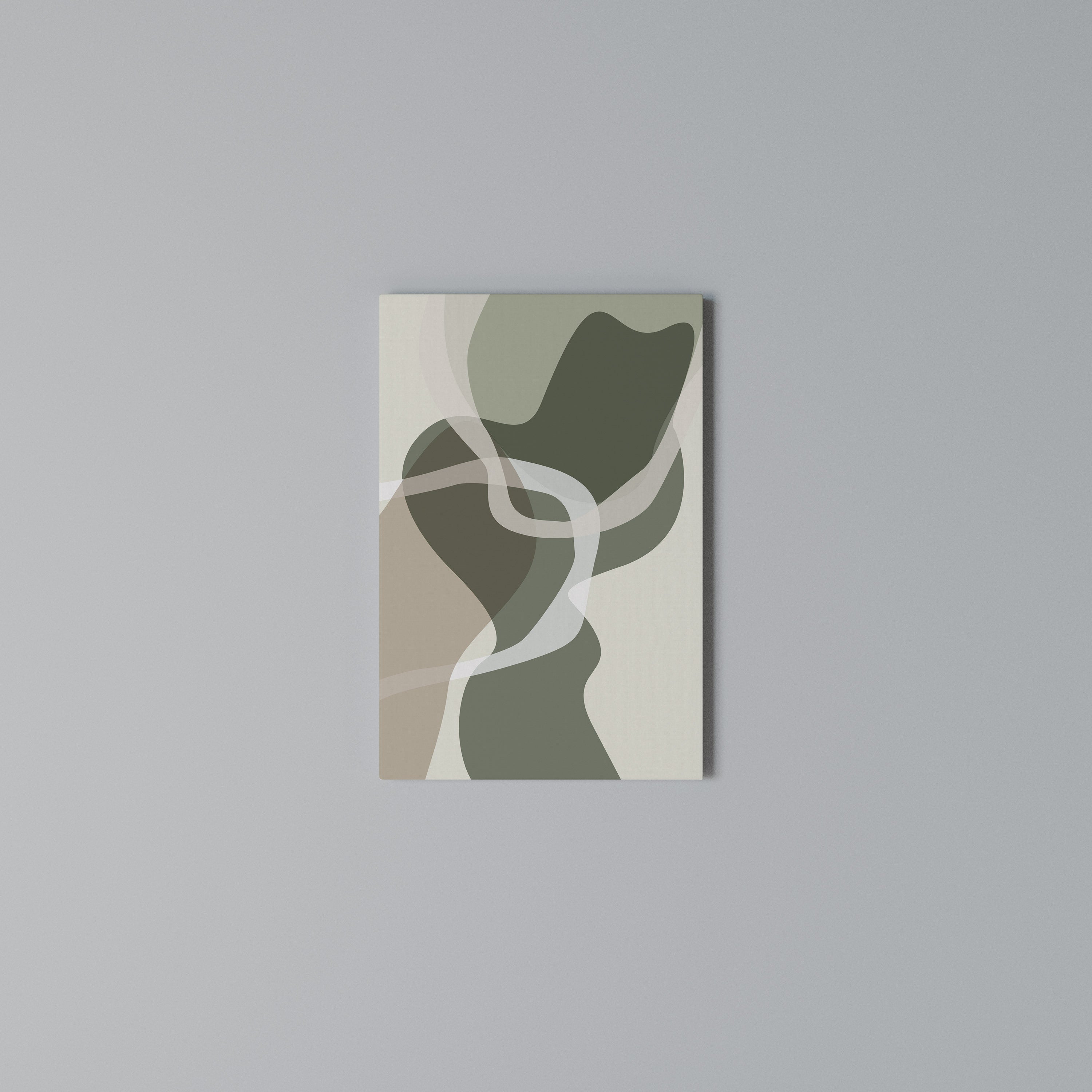 ART OF GREEN Cuadro en lienzo vertical