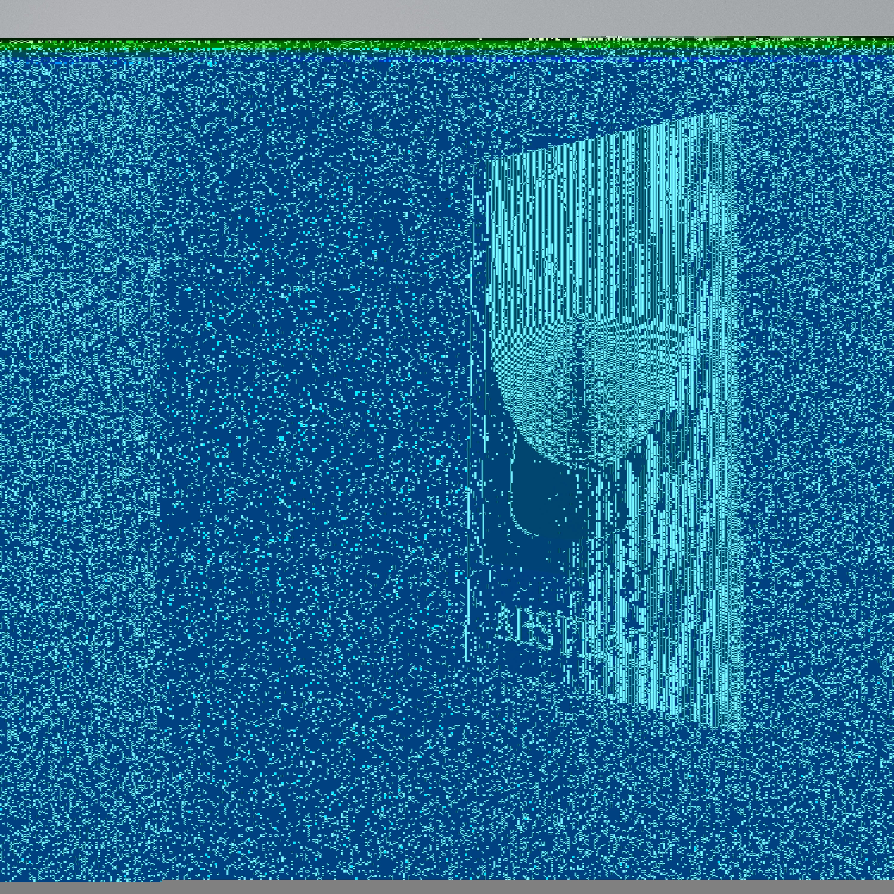 GREEN ABSTRACT Cuadro en lienzo vertical