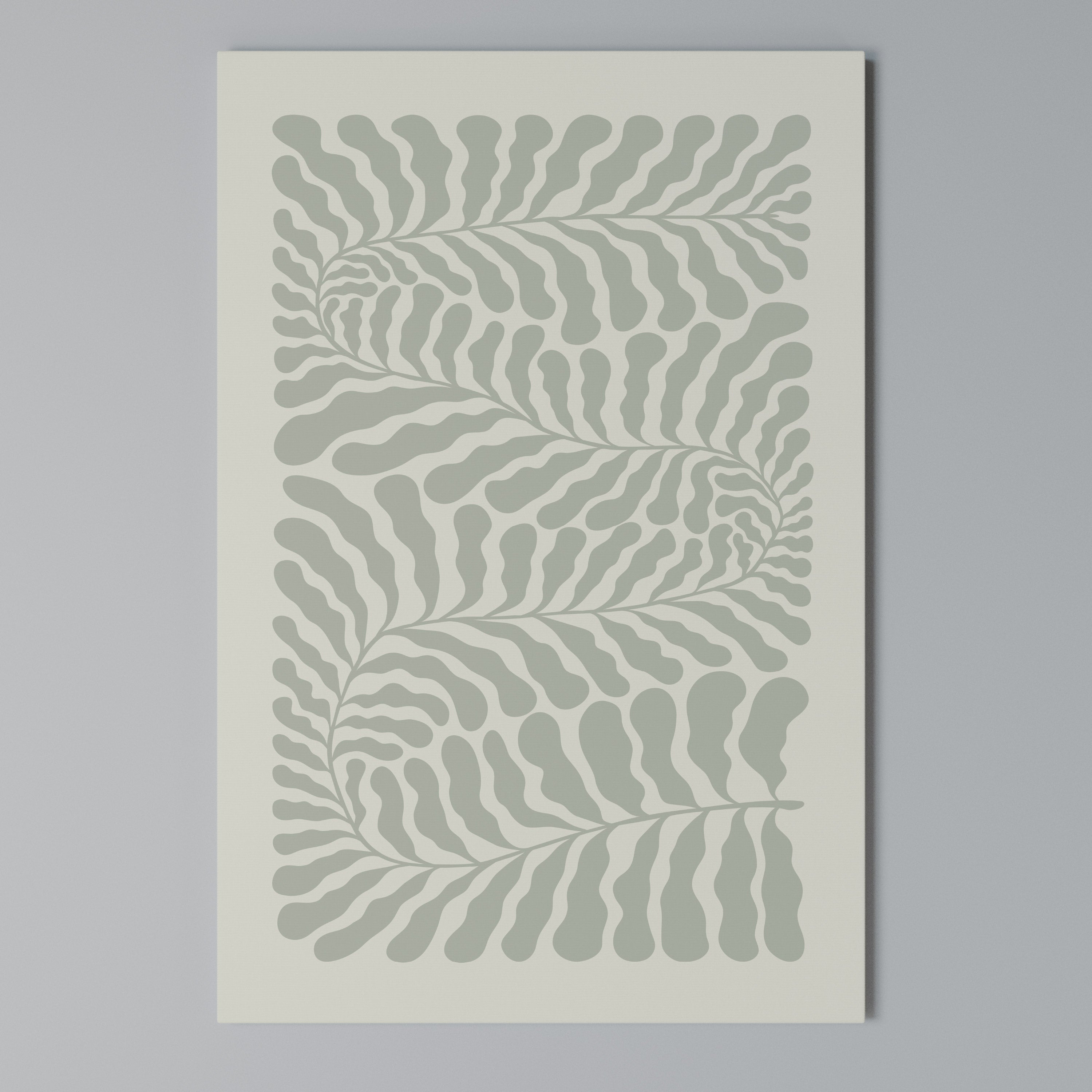 VERDURE LABIRYNTH Quadro em tela vertical