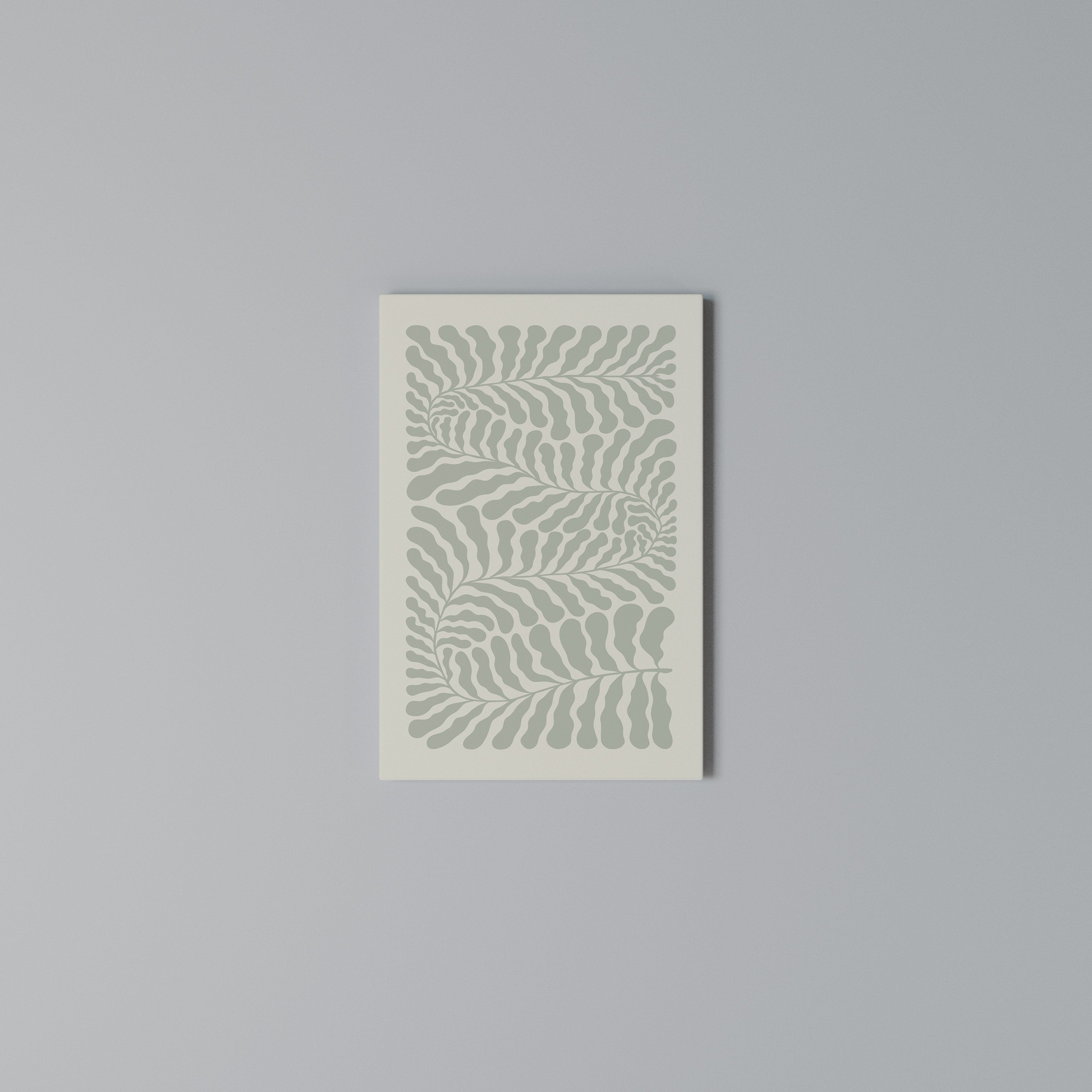 VERDURE LABIRYNTH Quadro em tela vertical