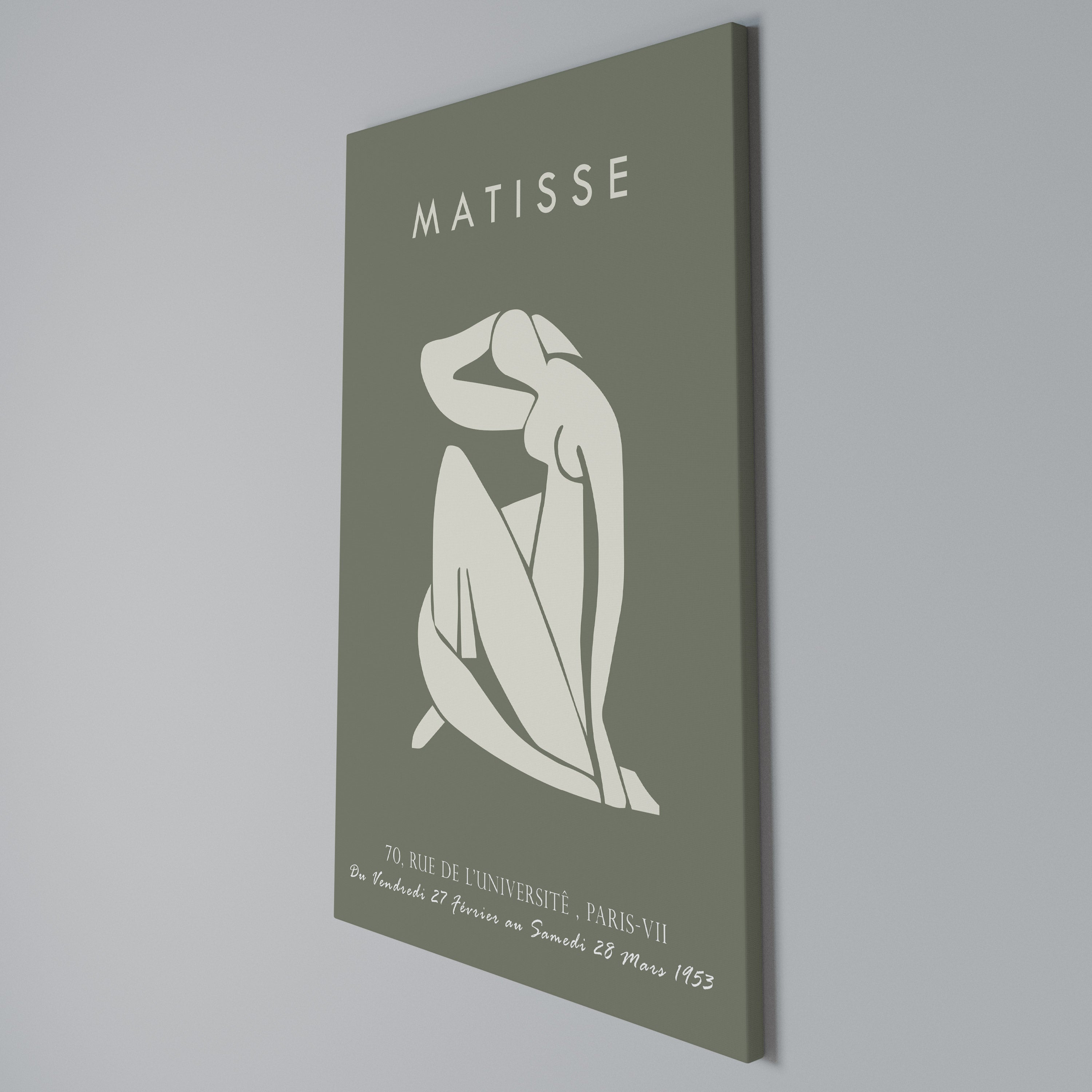 MATISSE NUDES Quadro em tela vertical