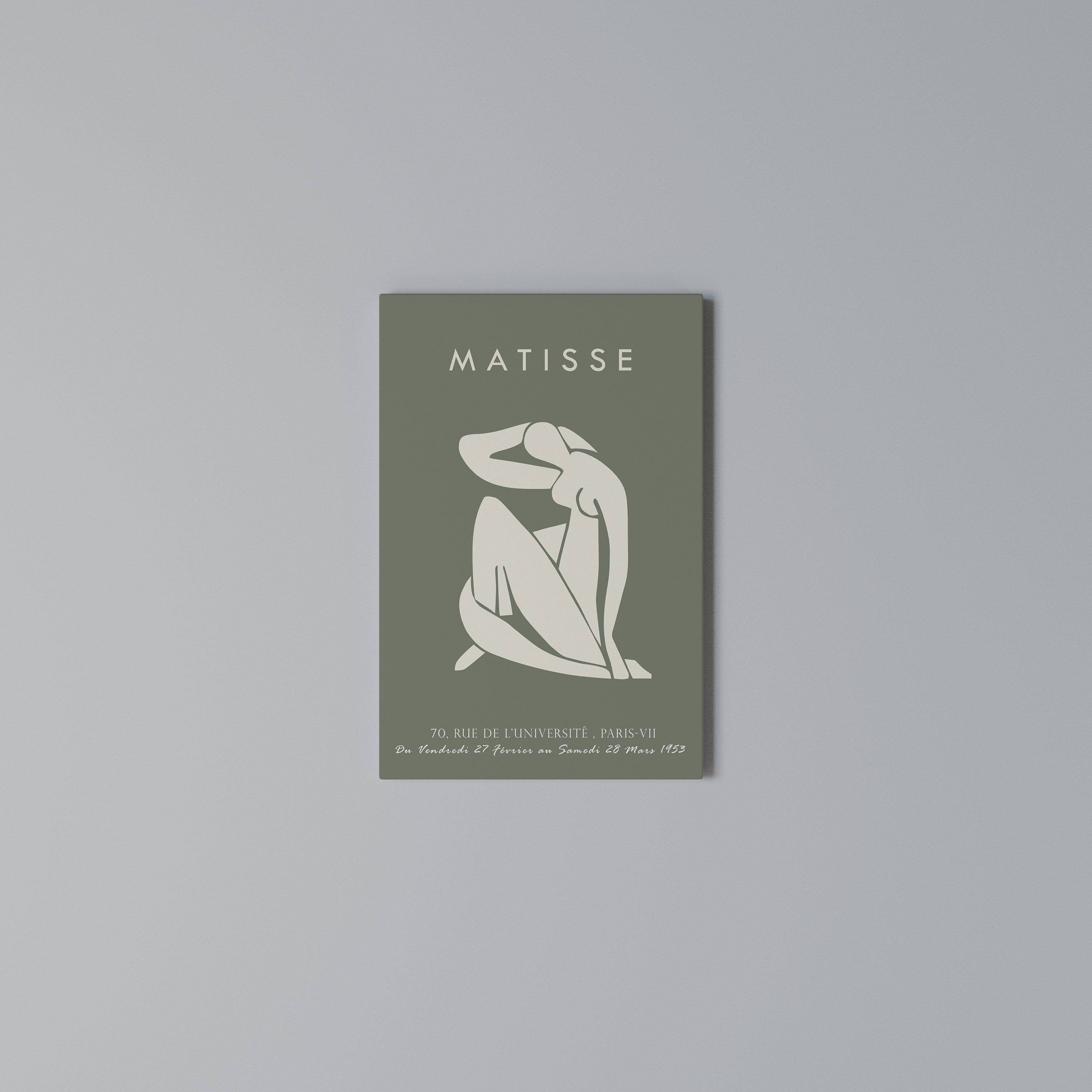 MATISSE NUDES Quadro em tela vertical