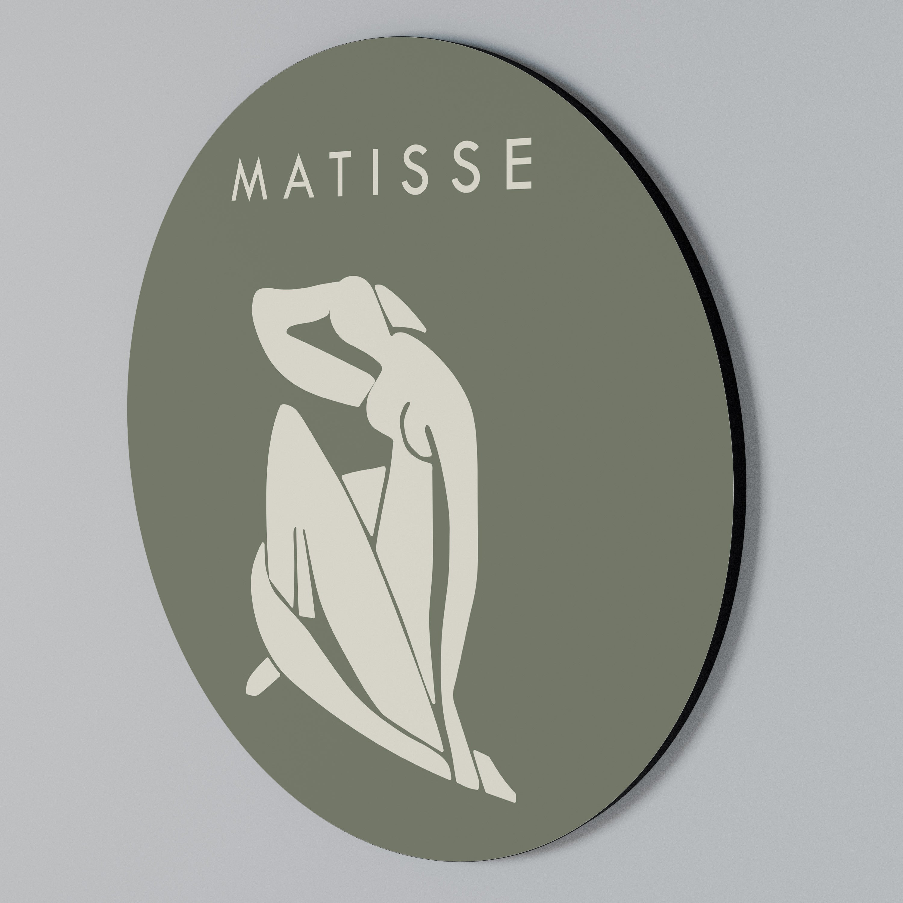 MATISSE NUDES Rundes Wandbild