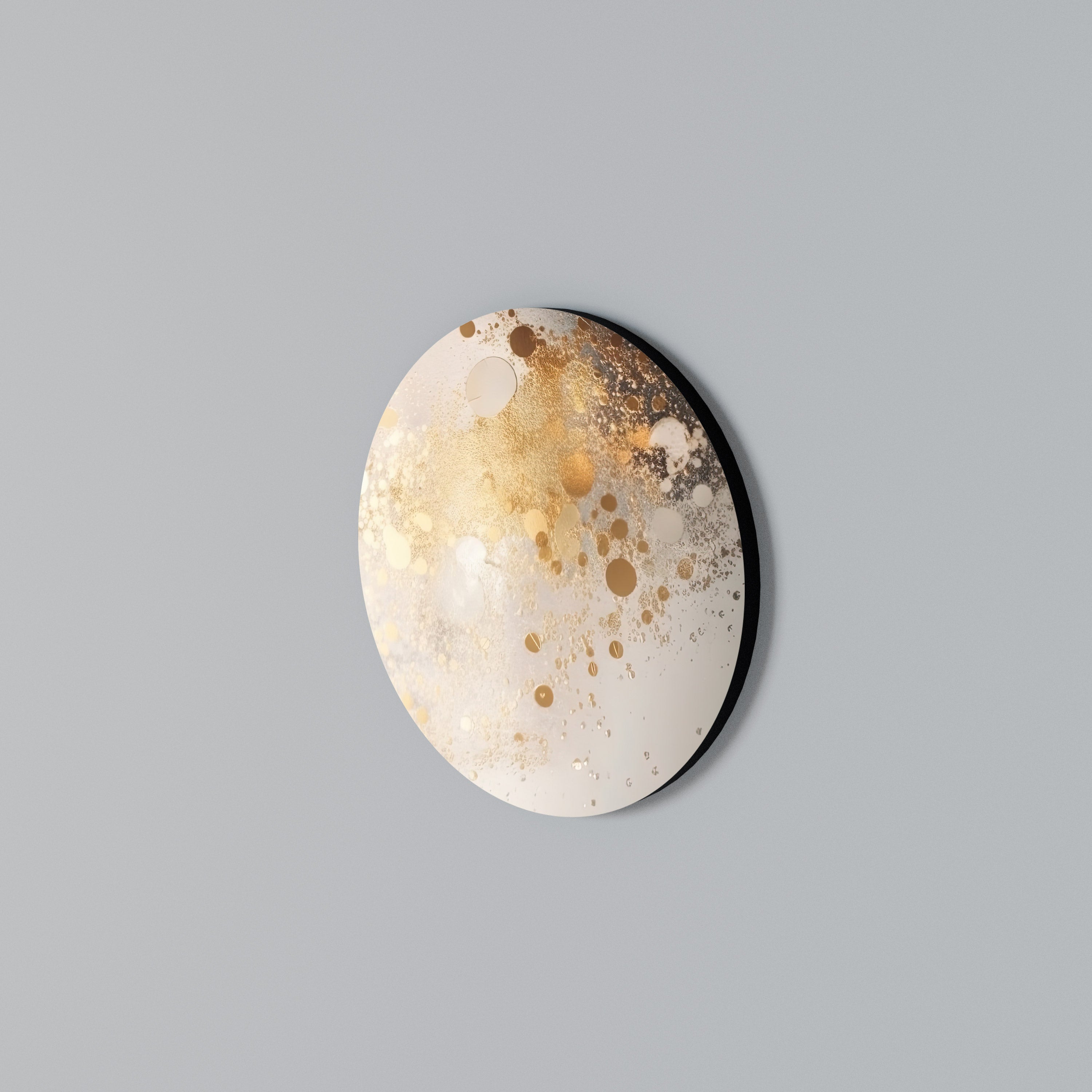 PRECIOUS CADENCE Rundes Wandbild