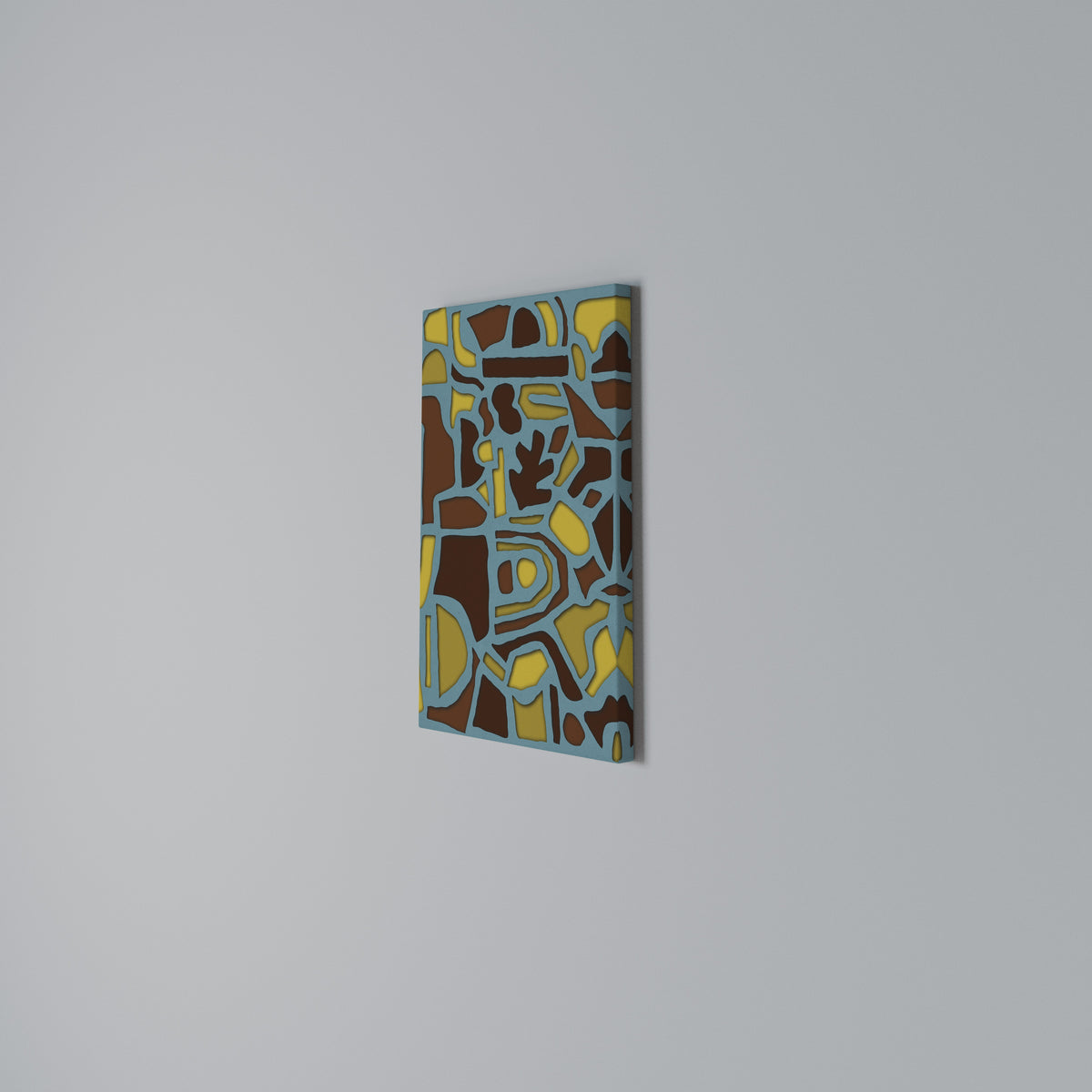 SHAPE EXTRAVAGANZA Κατακόρυφος Πίνακας σε Καμβά