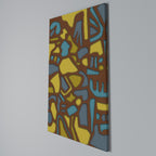 FORM SHUFFLE Vertical Canvas Print