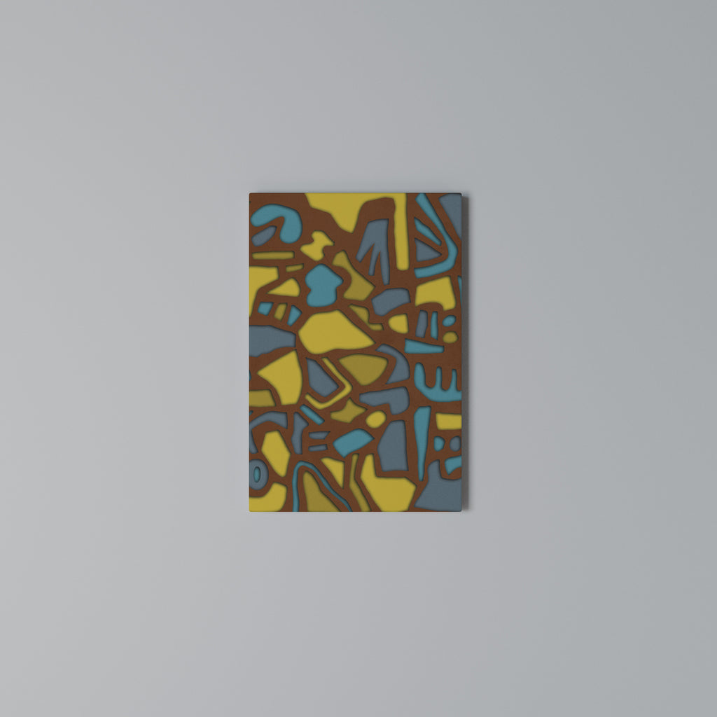 FORM SHUFFLE Vertical Canvas Print