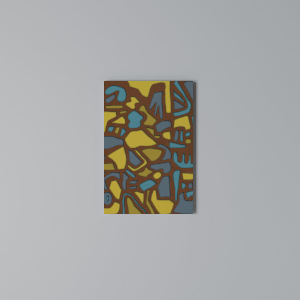 FORM SHUFFLE Vertical Canvas Print