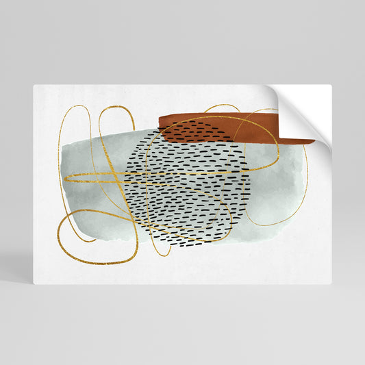 WRAPPED IN FORM Poster Orizzontale Adesivo