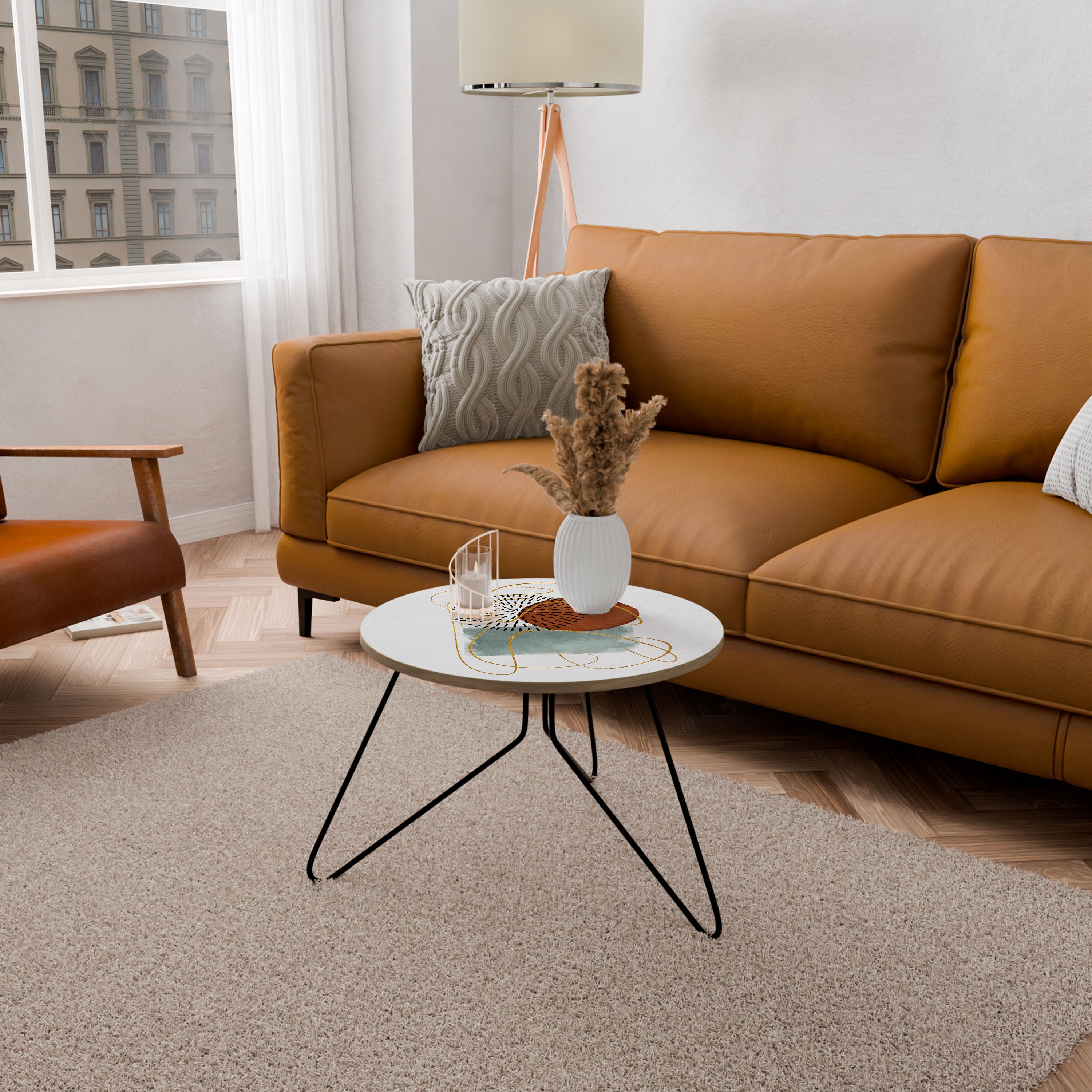 WRAPPED IN SHAPE Τραπεζάκι σαλονιού