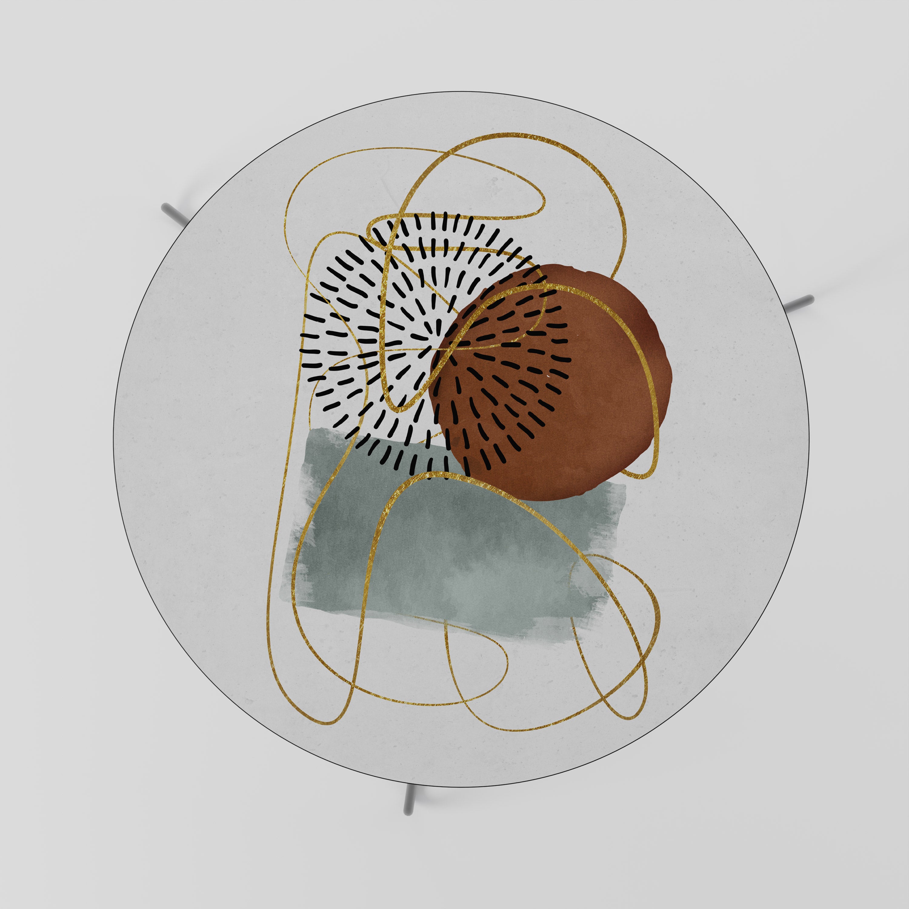 WRAPPED IN SHAPE Τραπεζάκι σαλονιού