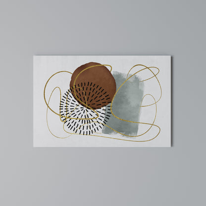 WRAPPED IN SHAPE Horizontal Canvas Print