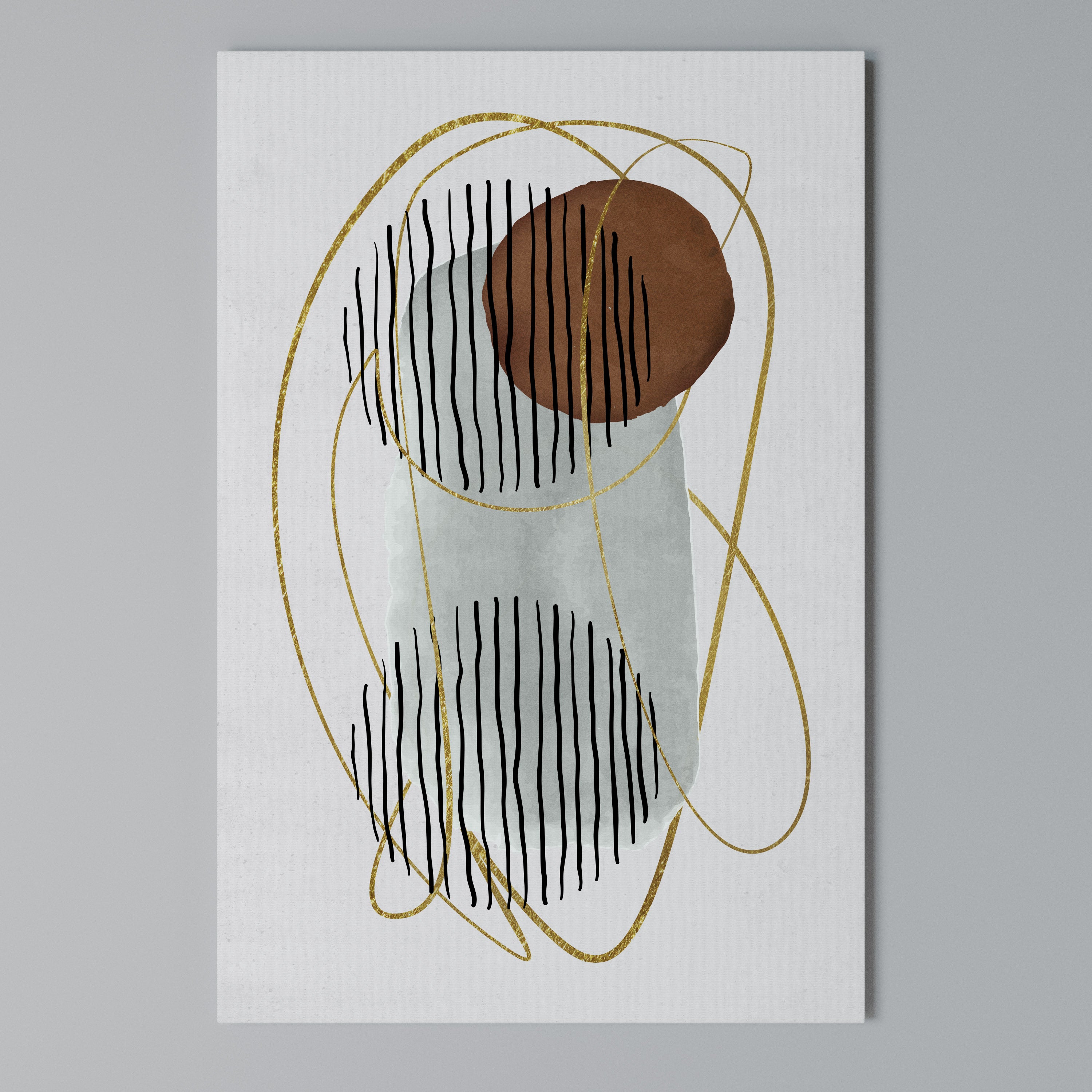 WRAPPED IN MOULD Quadro em tela vertical