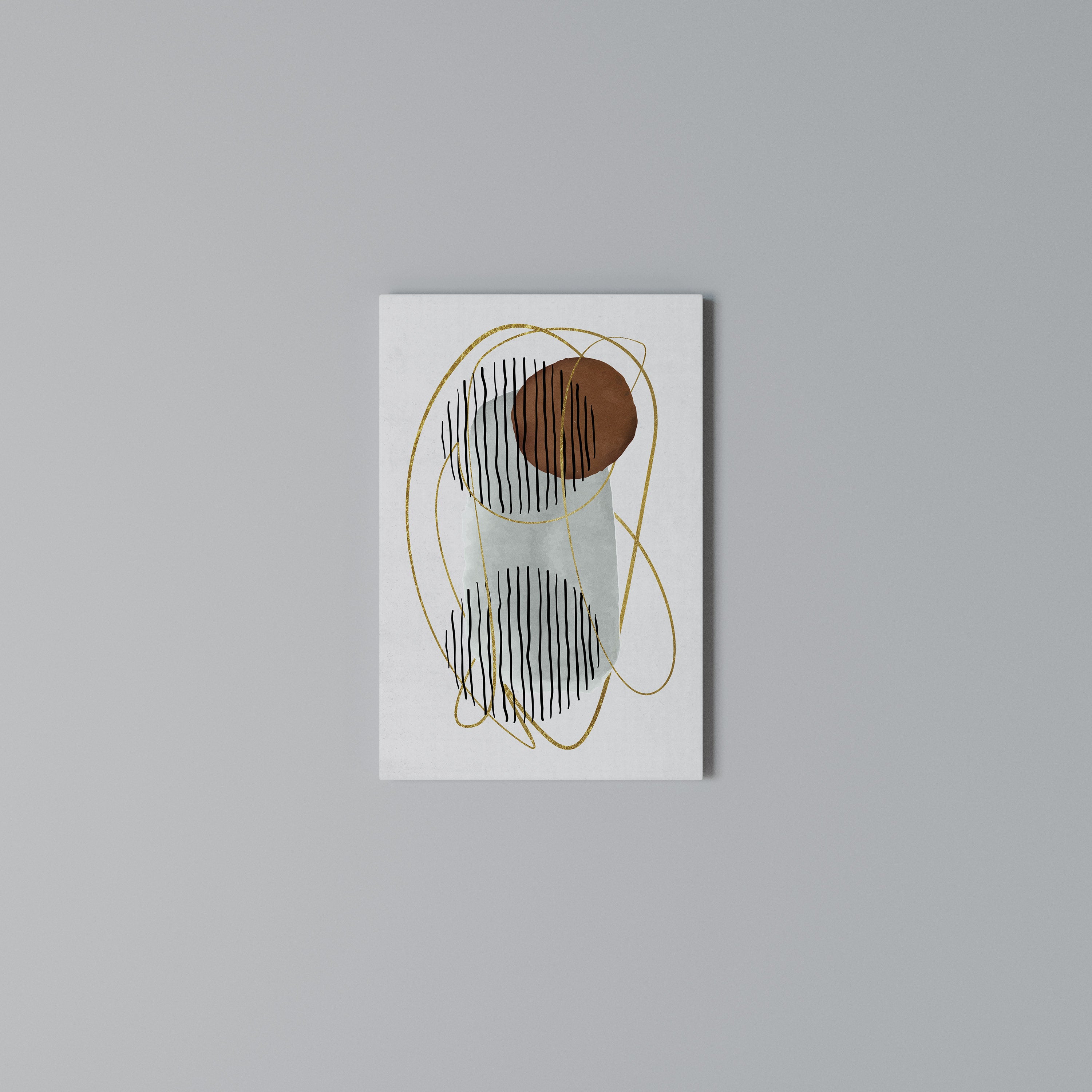 WRAPPED IN MOULD Quadro em tela vertical