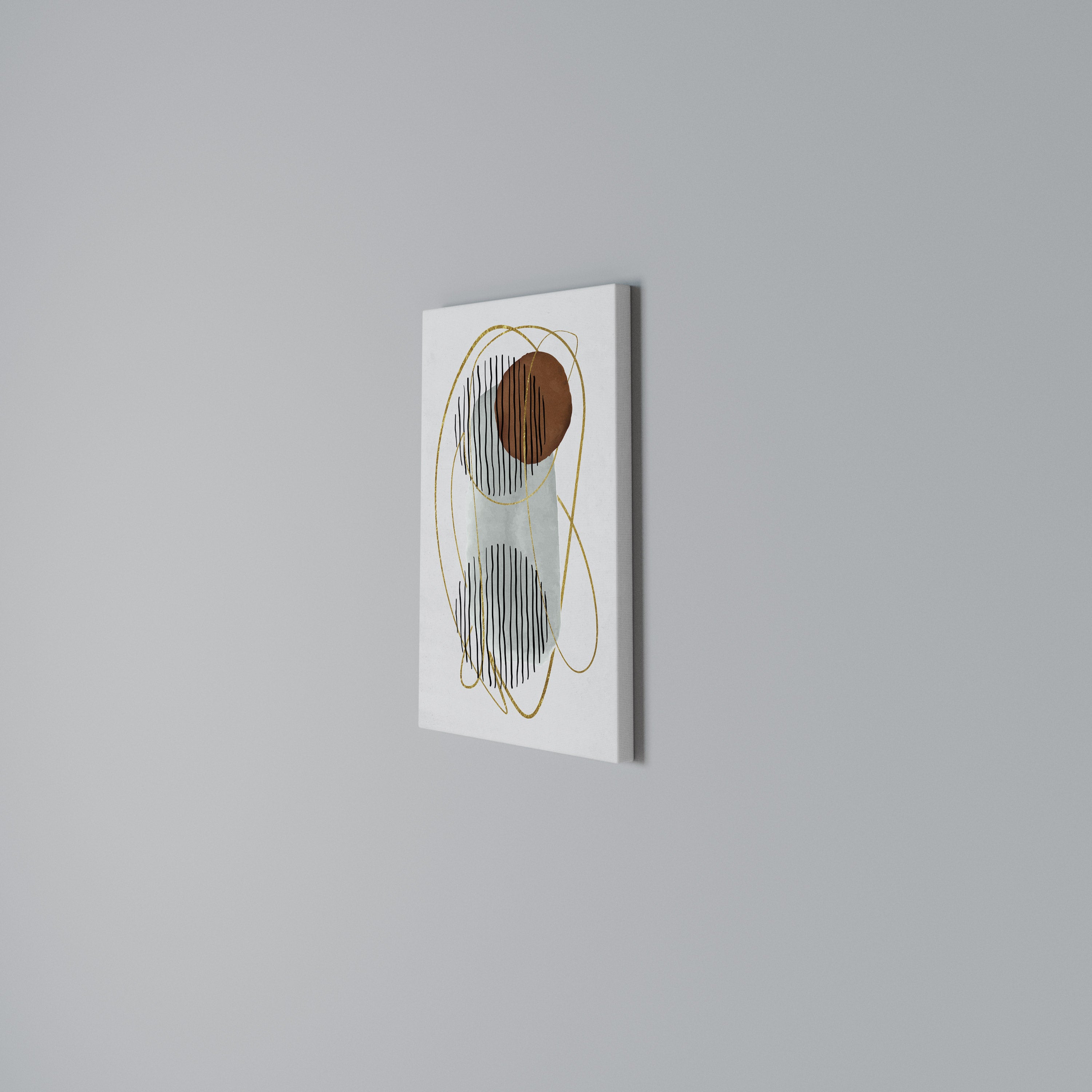 WRAPPED IN MOULD Quadro em tela vertical