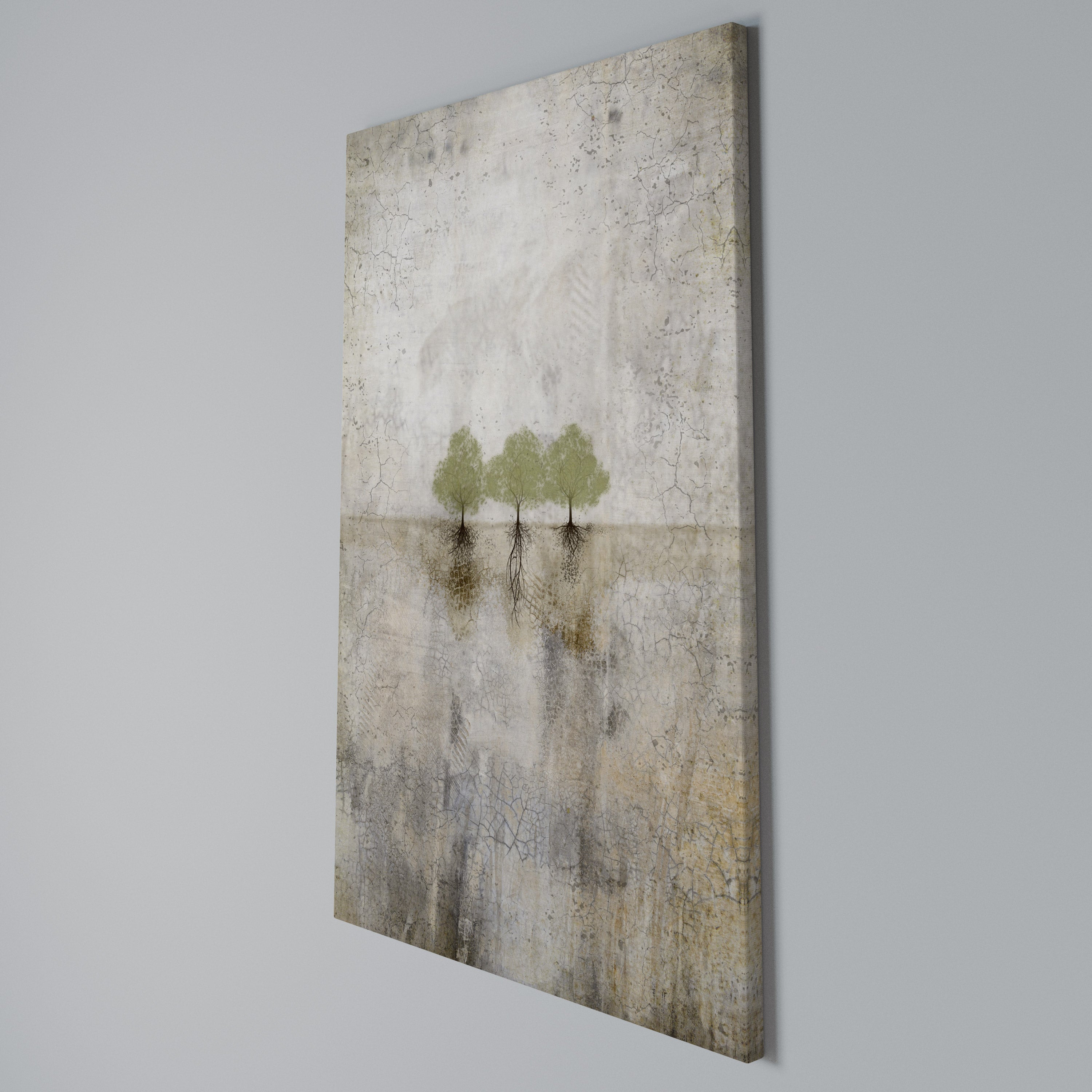ROOTS OF TIME Cuadro en lienzo vertical